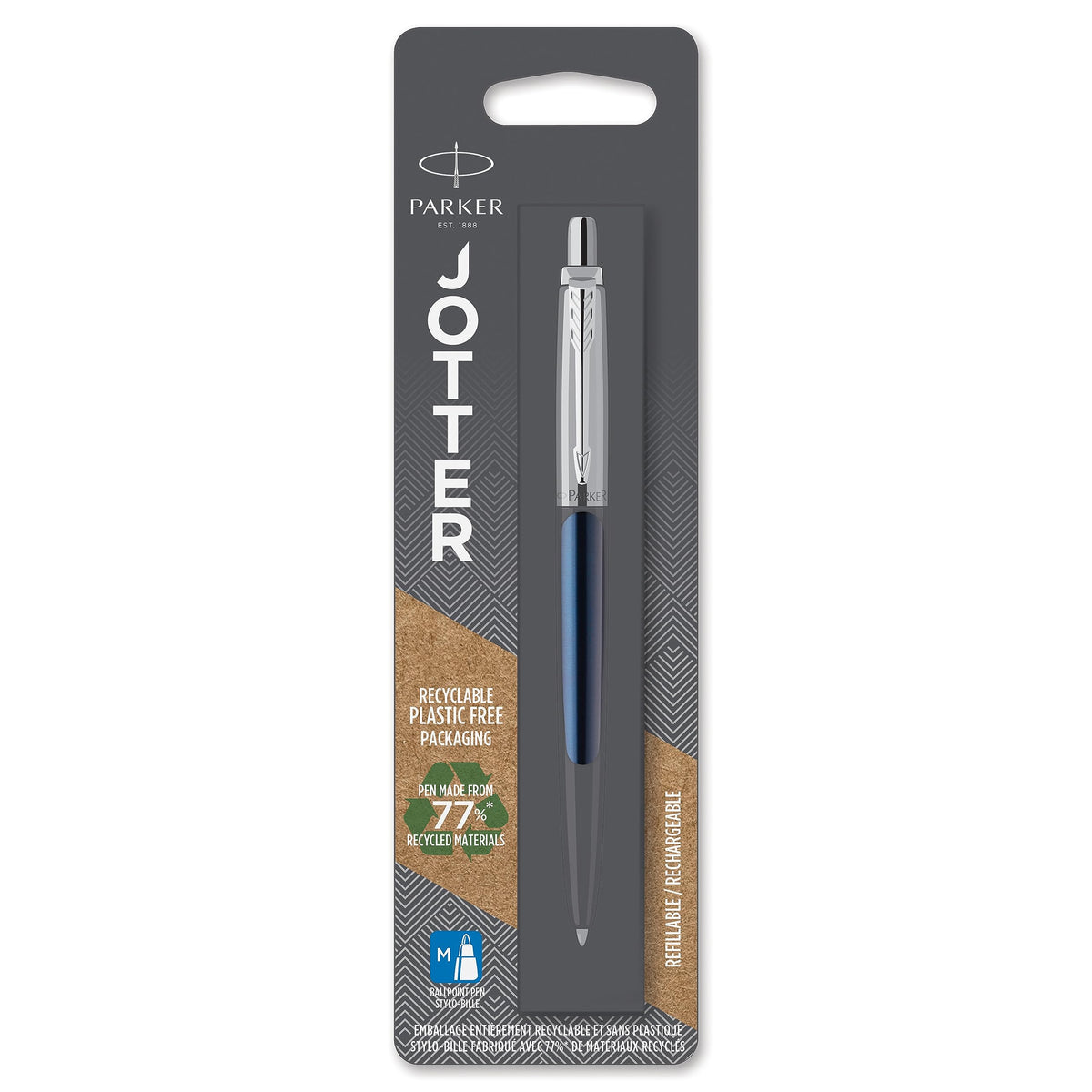 Parker Jotter C.C. ballpoint pen, blue (Royal Blue)