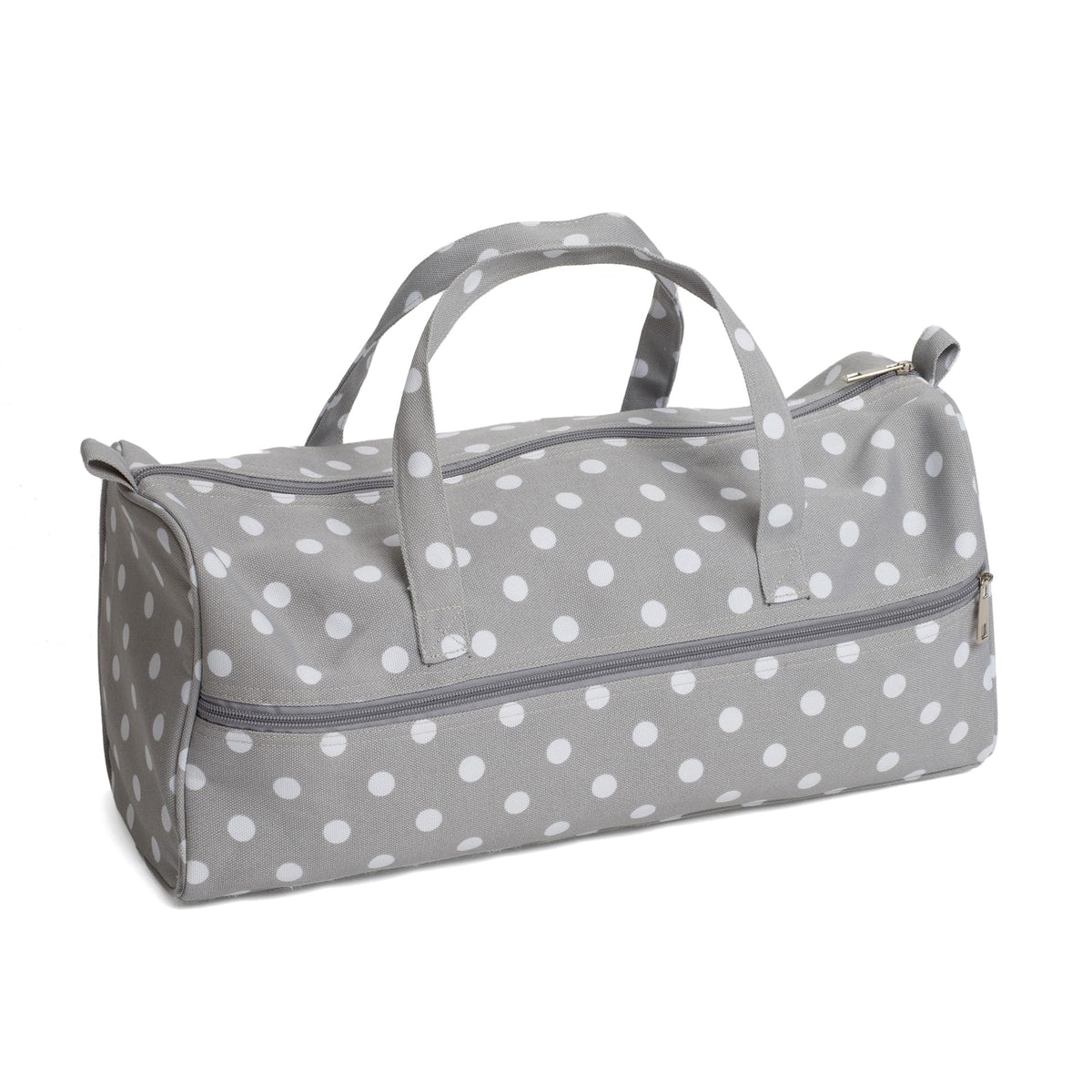Hobby Gift Knitting Bag Large Yarn Storage Bag with Zippered Compartments for Knitting Needles