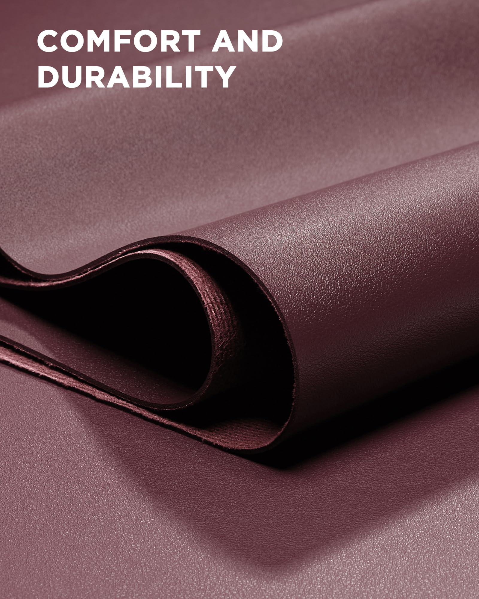 YSAGi 55" x 24" Large PU Leather Desk Mat for Keyboard and Mouse - Waterproof Non-Slip Desk Pad