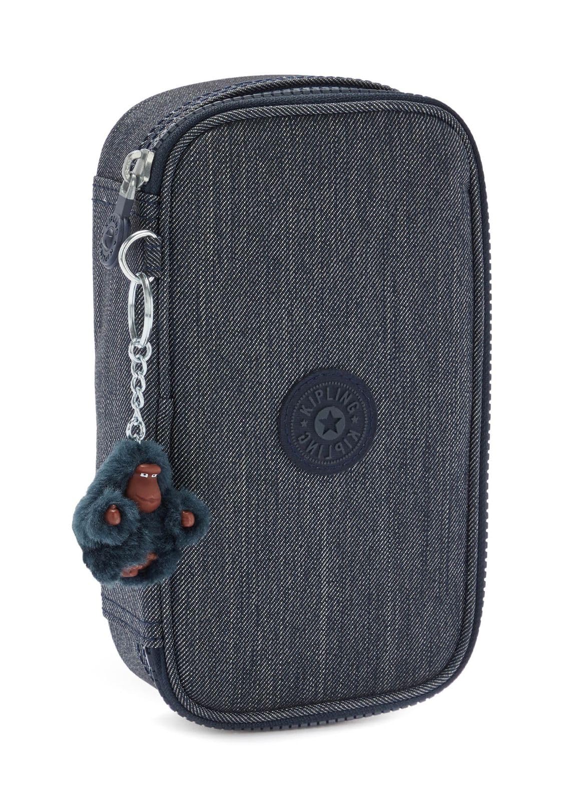 Kipling 50 PENS Medium pencase, Pouches, Cases, Blue (Marine Navy), One Size, 50 PENS