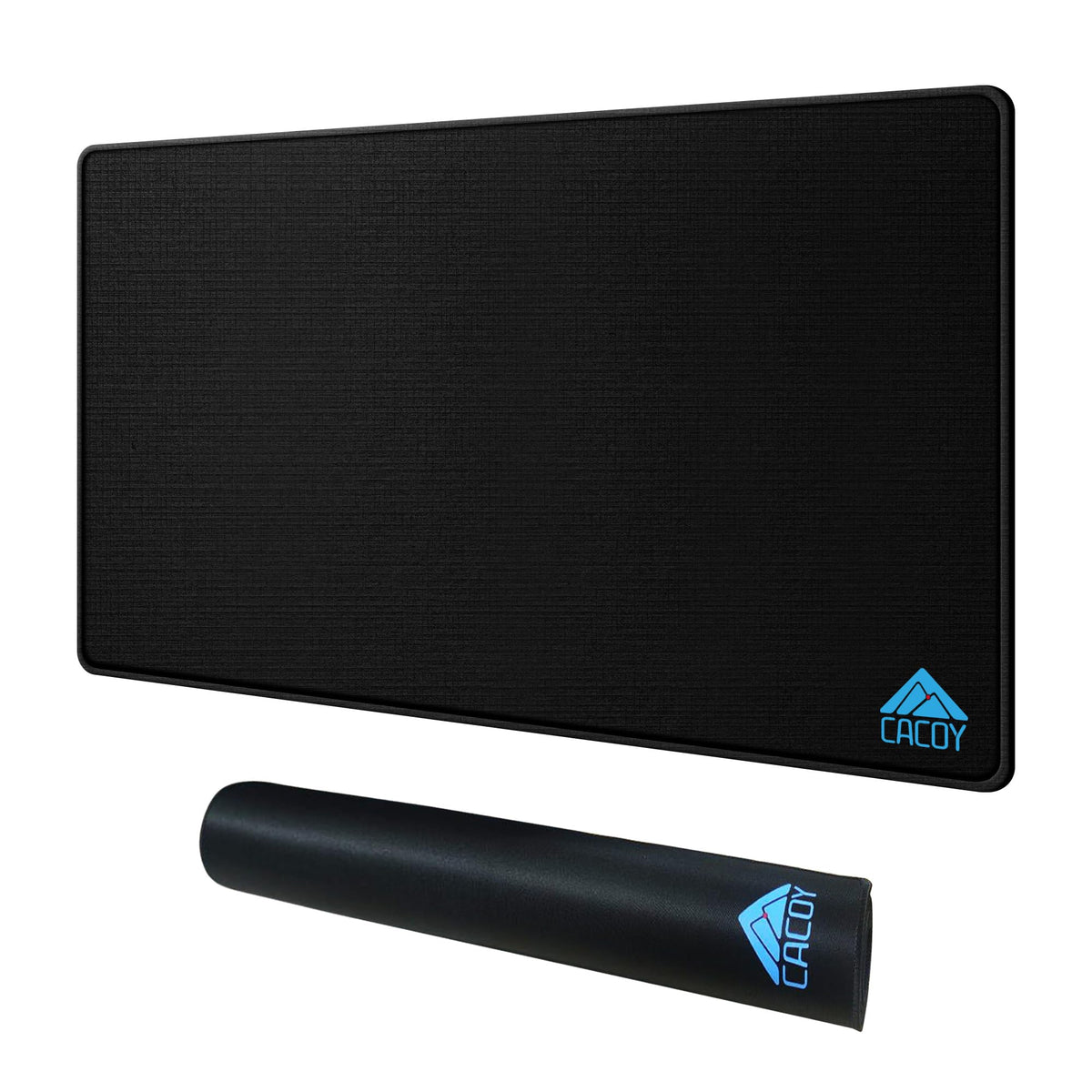 Cacoy 36"x20" Large Gaming Mouse Pad XXL Non-Slip Computer Mouse Mat Black