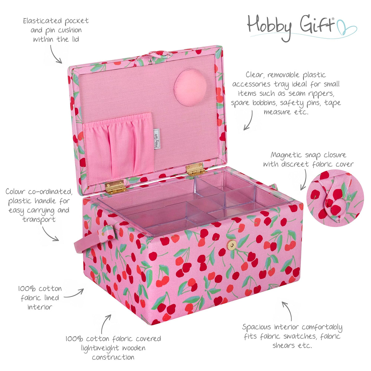 Hobby Gift Medium Sewing Box Organiser