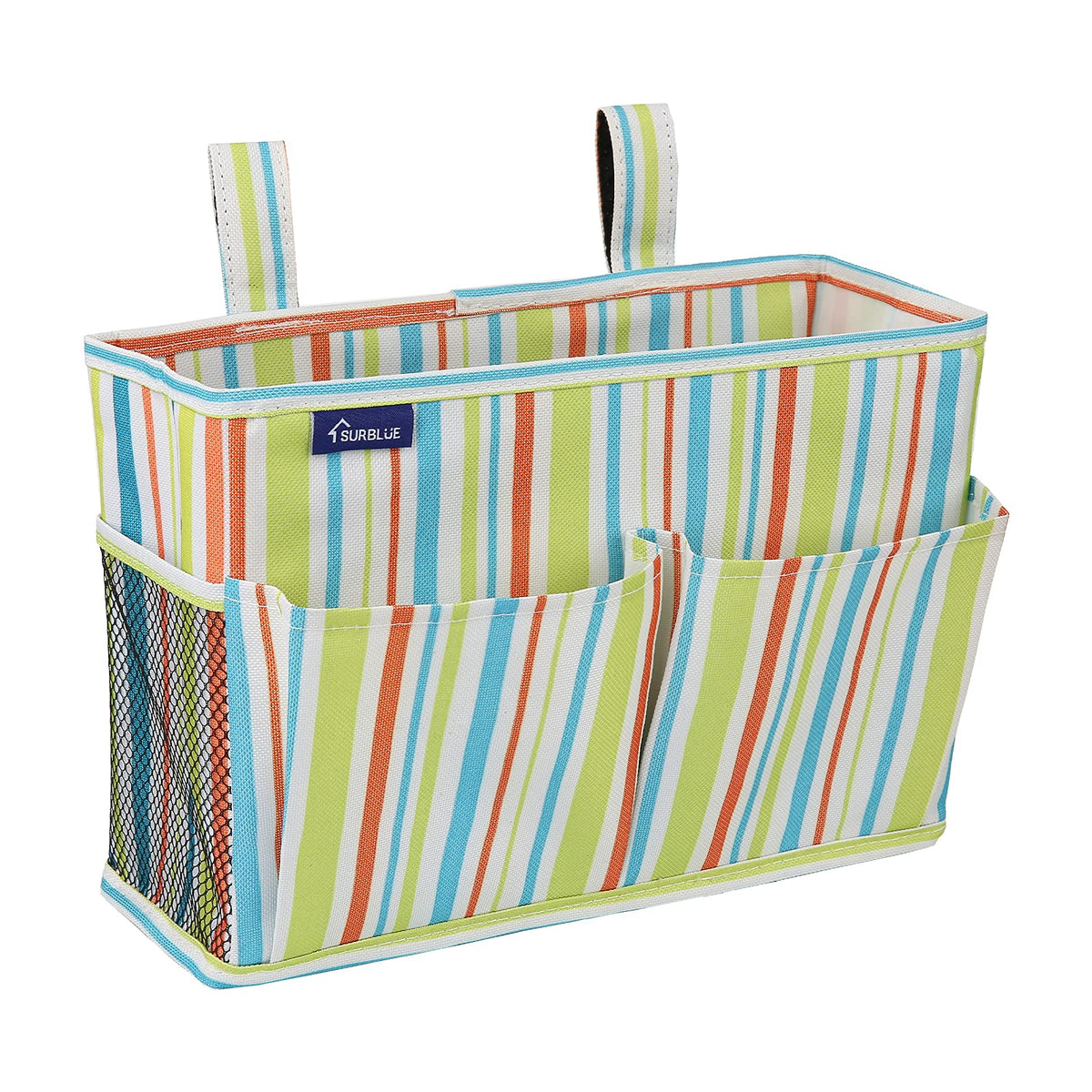 Surblue Bedside Caddy Hanging Bed Organizer Storage Bag Pocket for Bunk and Hospital Beds, College