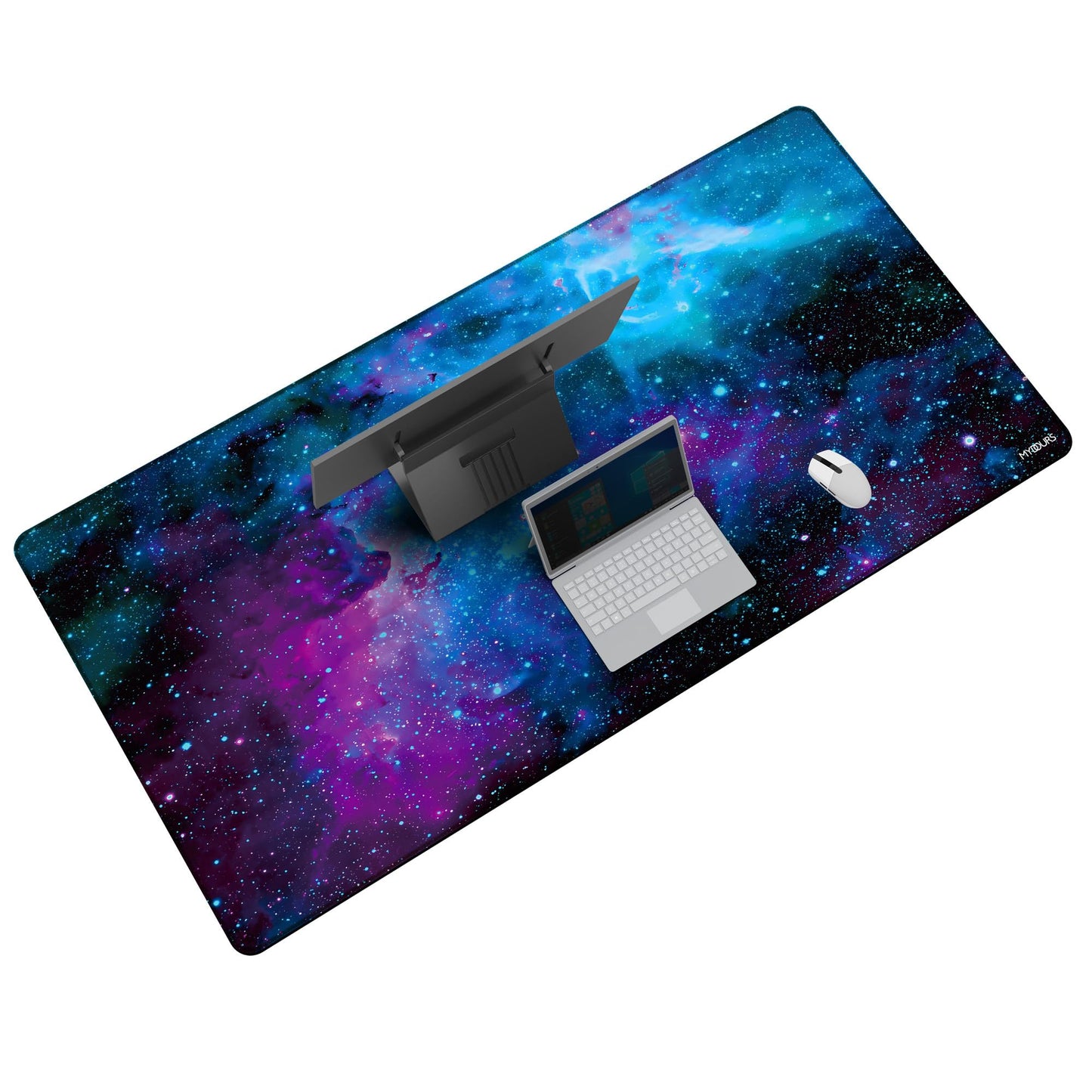 Mydours 63 x 32 inch Gaming Mouse Pad Extra Large Full Desk Pad Universe