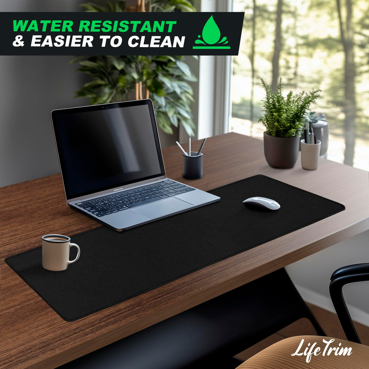LifeTrim 36” x 13” Extra Large Mouse Pad Gaming Extended Keyboard Mat Full Desk Cover Oversized