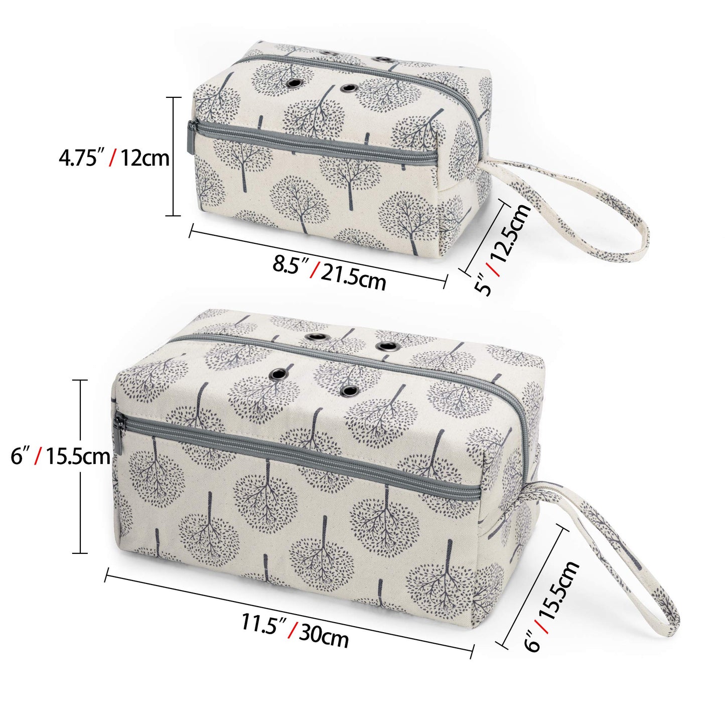 LUXJA Small Yarn Storage Bag for Yarn Skeins, Trees