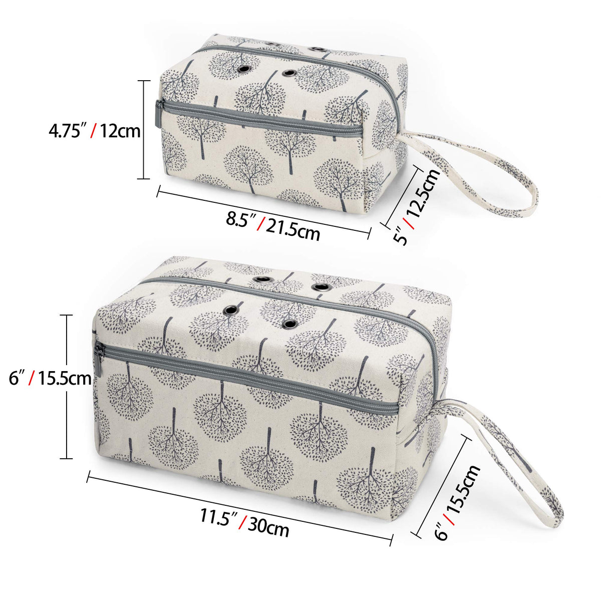 LUXJA Small Yarn Storage Bag for Yarn Skeins, Trees