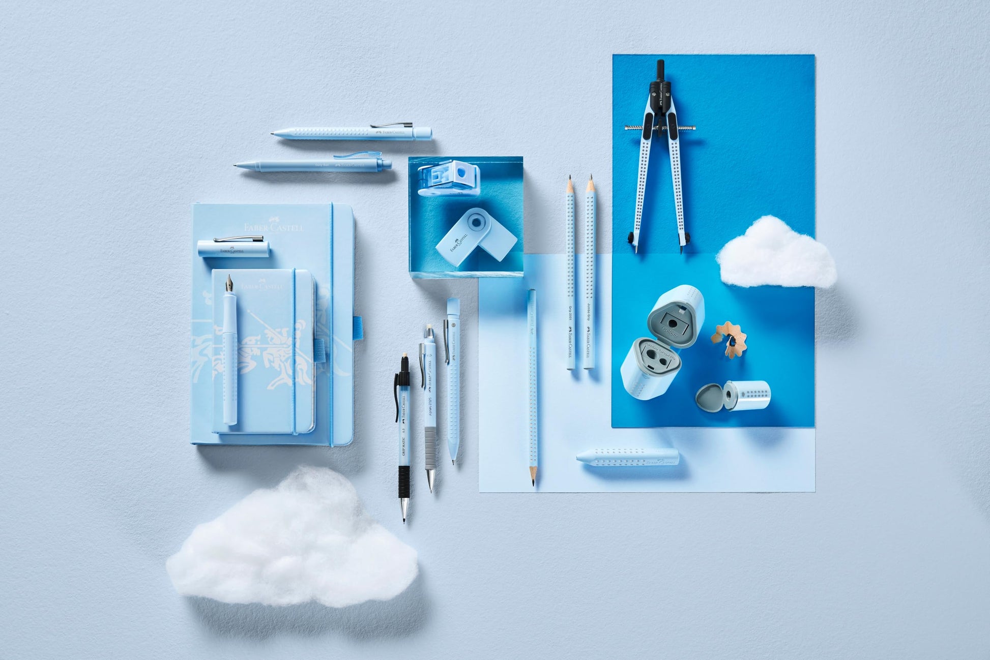 FABER-CASTELL - Grip 2010 Mechanical Pencil Sky Blue 0.5 mm