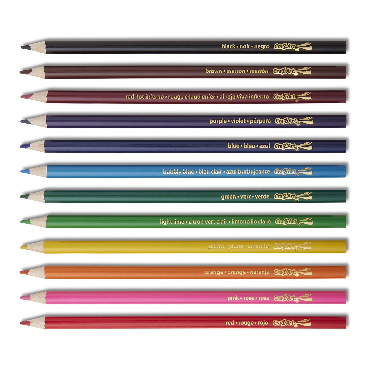 Cra-Z-Art Bulk Colored Pencils, 18 Packs of 12ct Colored Pencils, School Supplies, Classroom