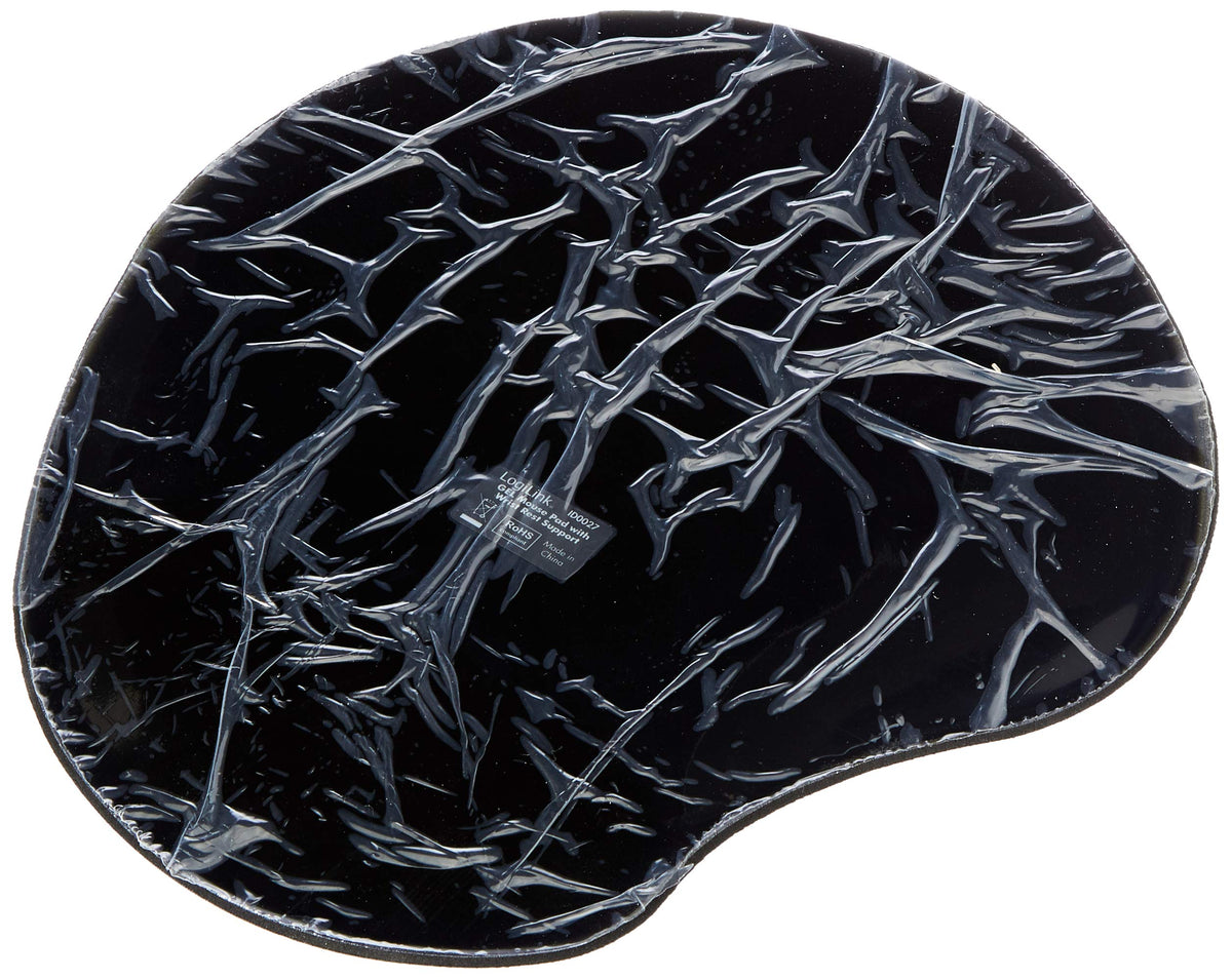 Logilink Mousepad with Gel Wrist Rest - Black