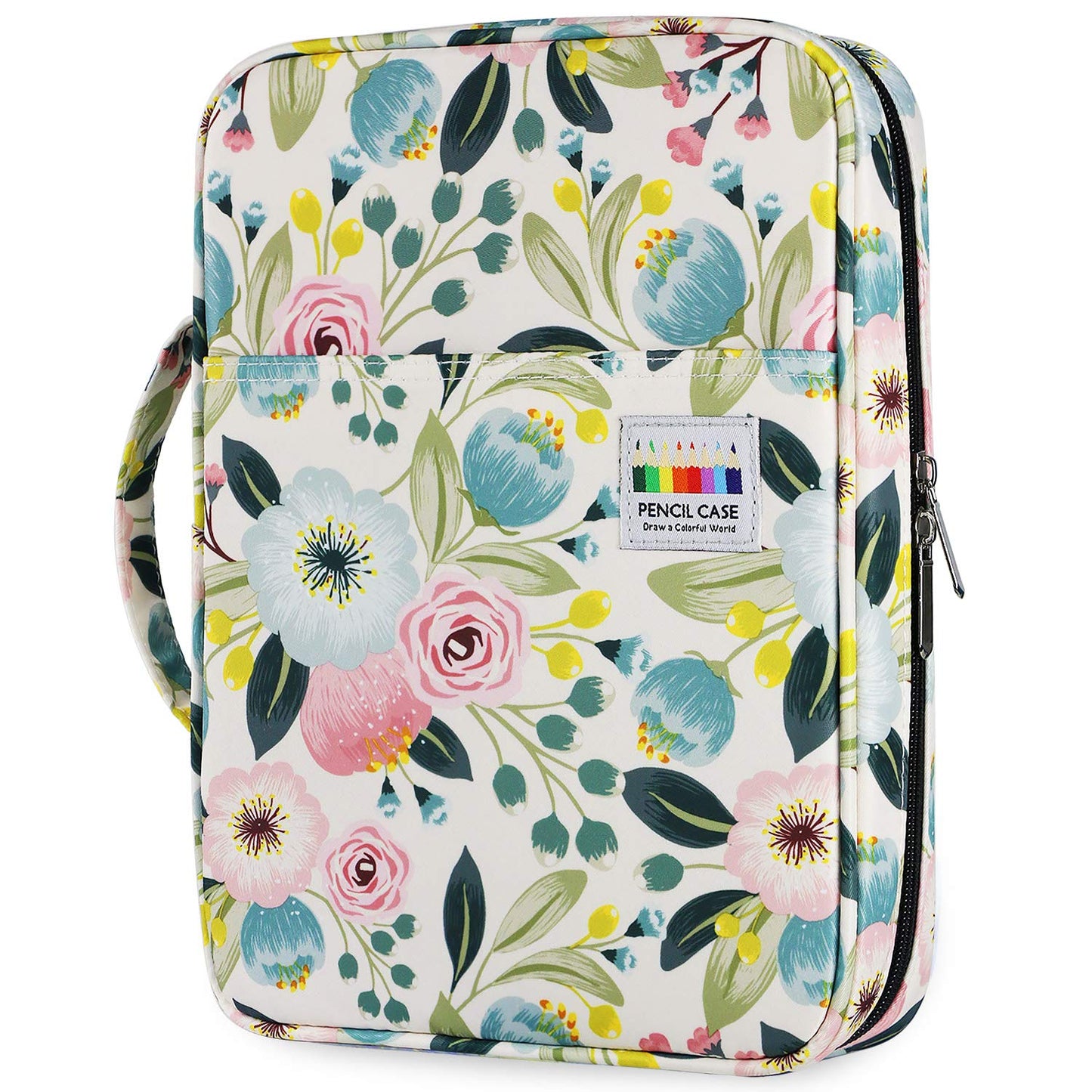 YOUSHARES 166 Slots Colored Pencil Case Holder - Pen Case Organizer with Multilayer Holder for