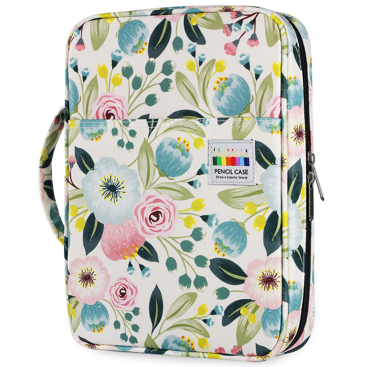 YOUSHARES 166 Slots Colored Pencil Case Holder - Pen Case Organizer with Multilayer Holder for