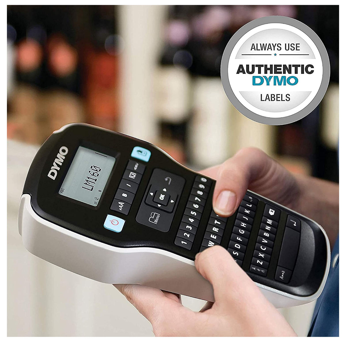 DYMO LabelManager 160 Portable Labelling Device | Labelling Device with QWERTZ Keyboard | Easy Text