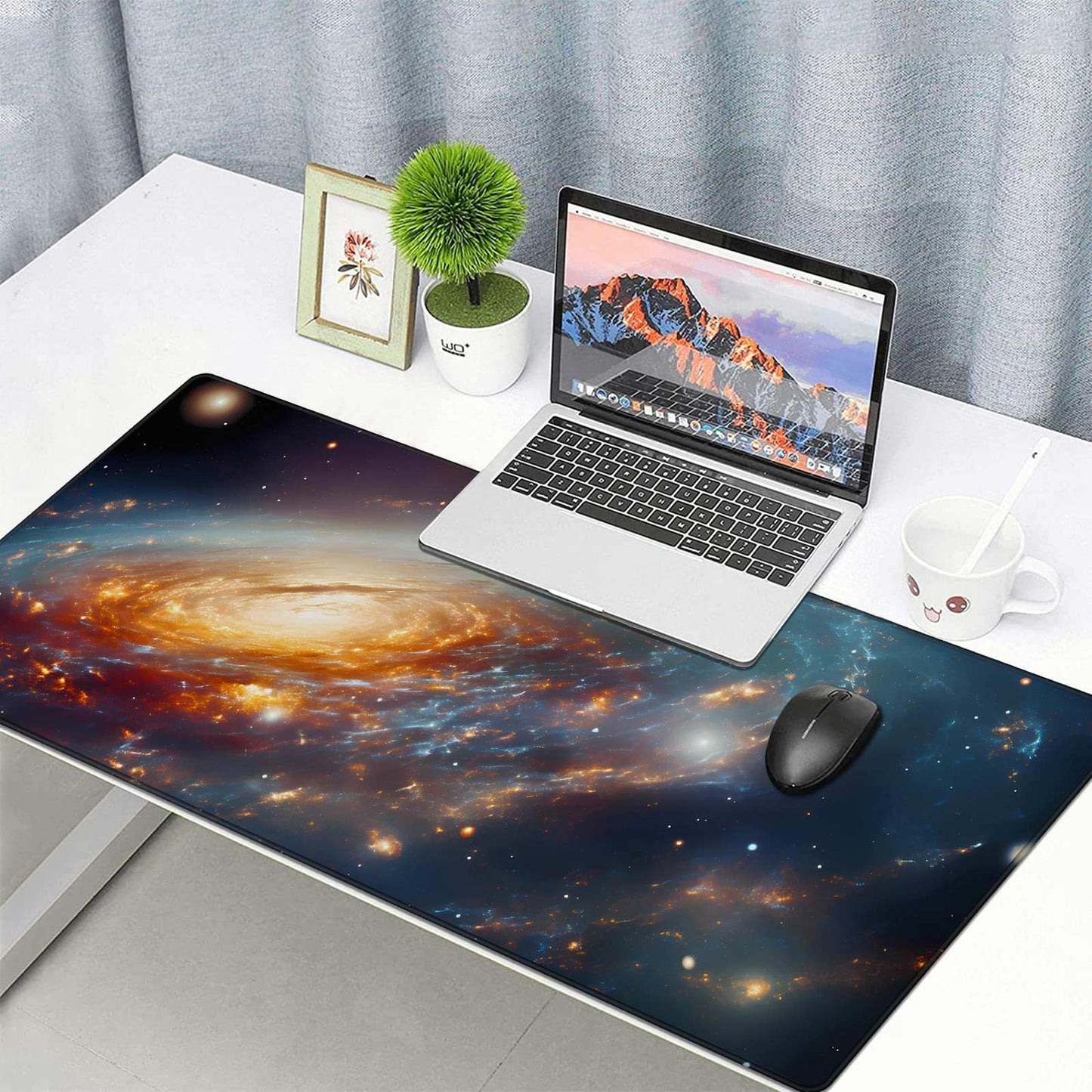 Anpollo Extended Speed Gaming Mouse Pad Large Size 35.4 X 15.7 X 0.12inches Desk Mat Mousepad with
