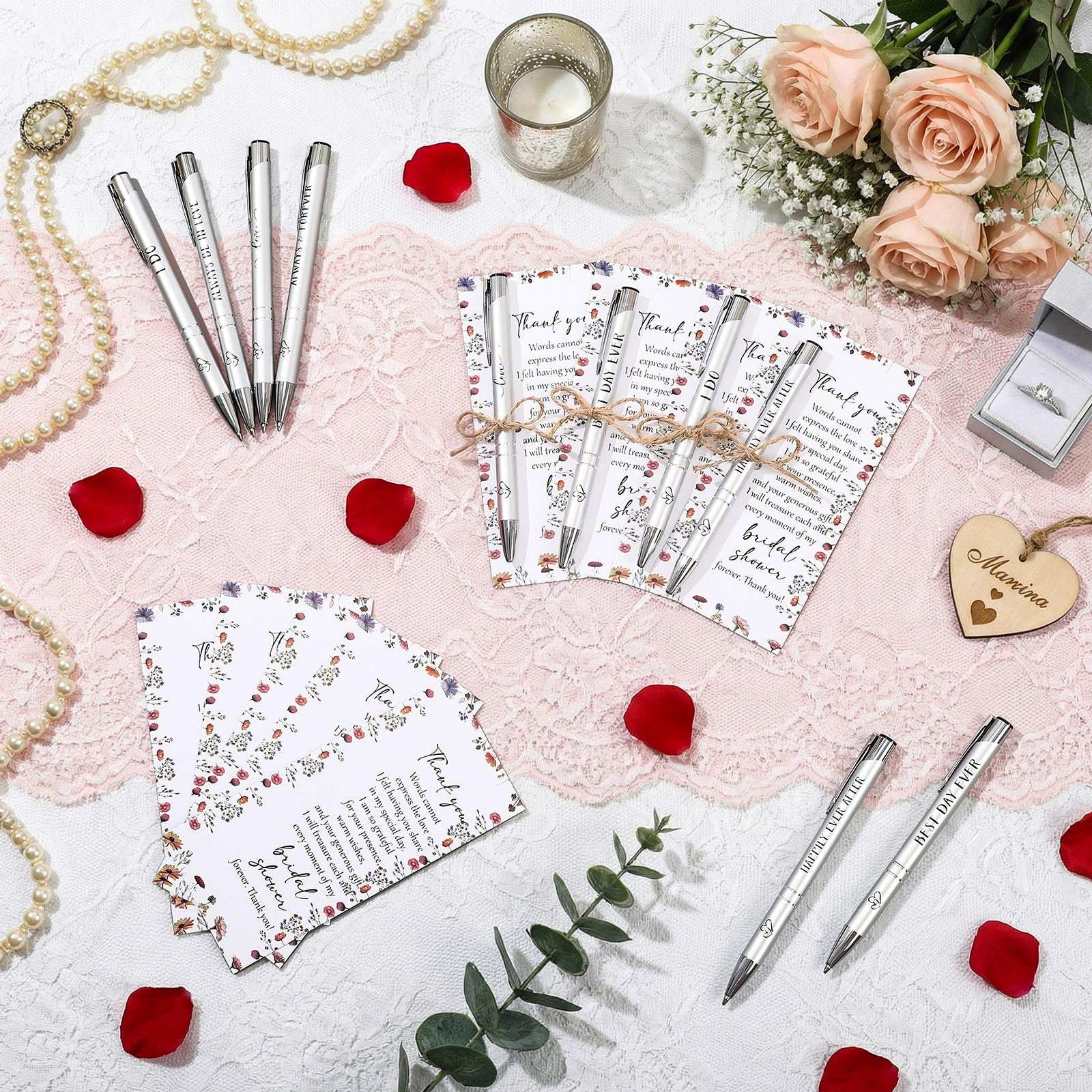 Chiisong 50 Sets Bridal Shower Favors for Guests, Wild Flower