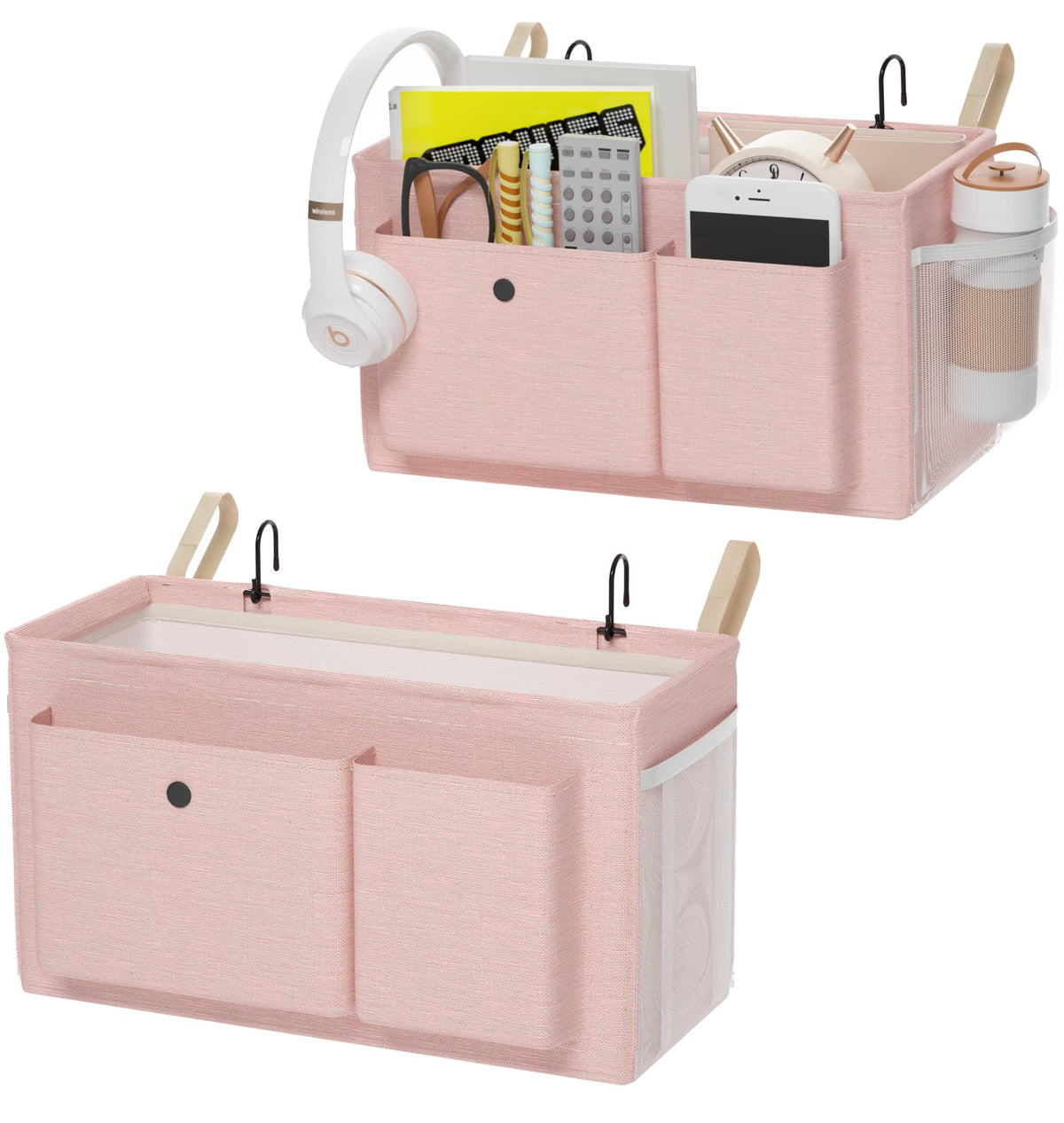 Bedside Caddy Bedside Storage Hanging Organizer for Bunk Dorm Bed Rail