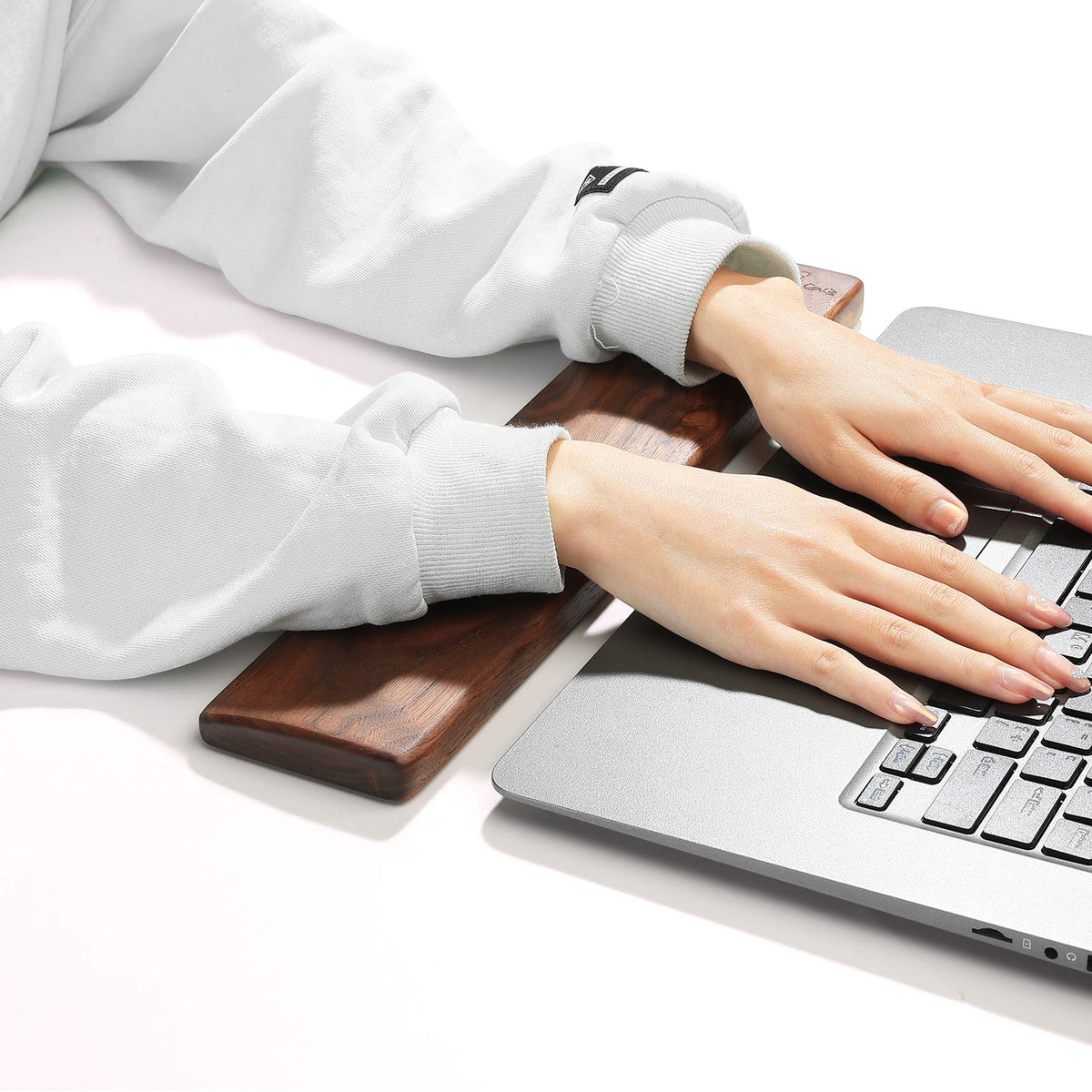 Wooden Keyboard Wrist Rest, Keyboard Wooden Palm Rest, Keyboard Wrist Rest Pad, Walnut Wrist Rest