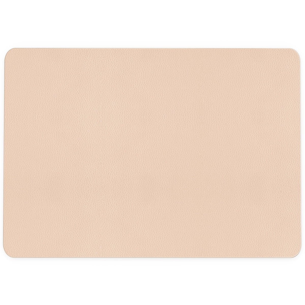 Nekmit Leather Desk Blotter Pad 17 x 12 Inches, Flat, Non-Slip, Waterproof, Apricot