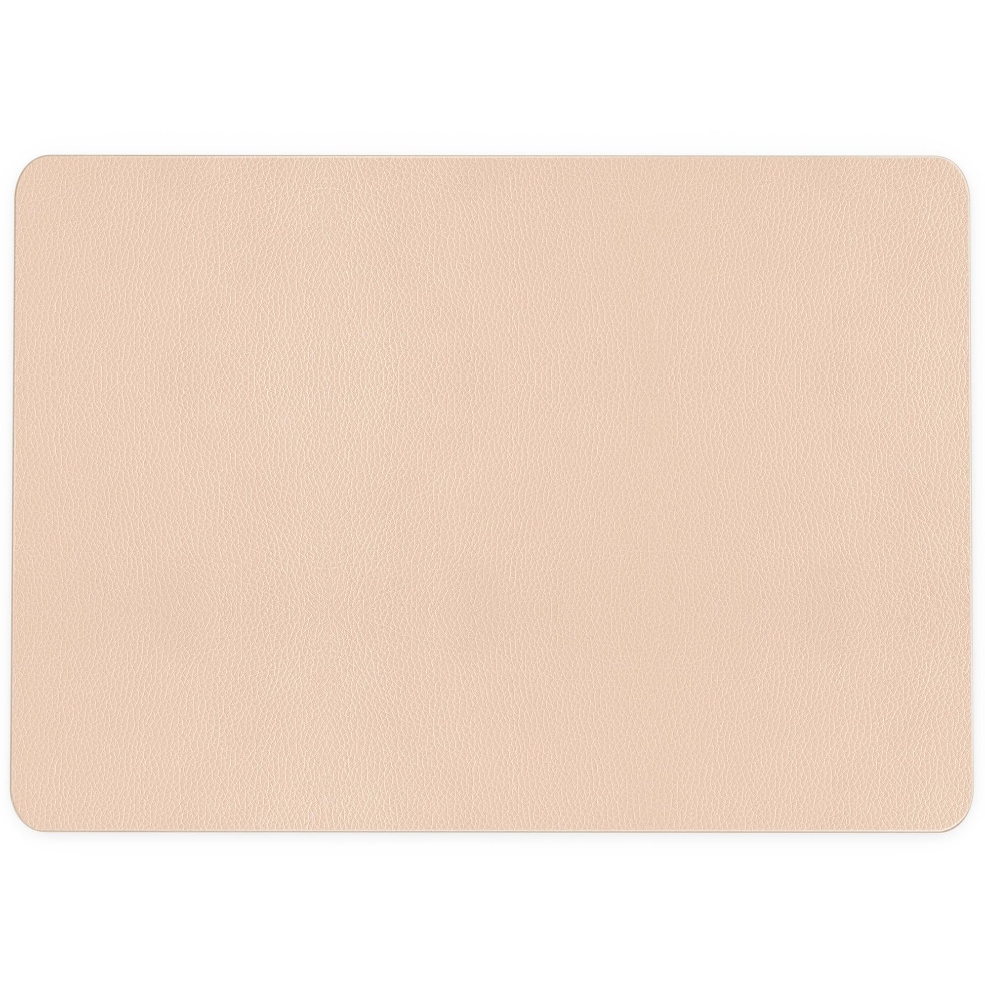 Nekmit Leather Desk Blotter Pad 17 x 12 Inches, Flat, Non-Slip, Waterproof, Apricot