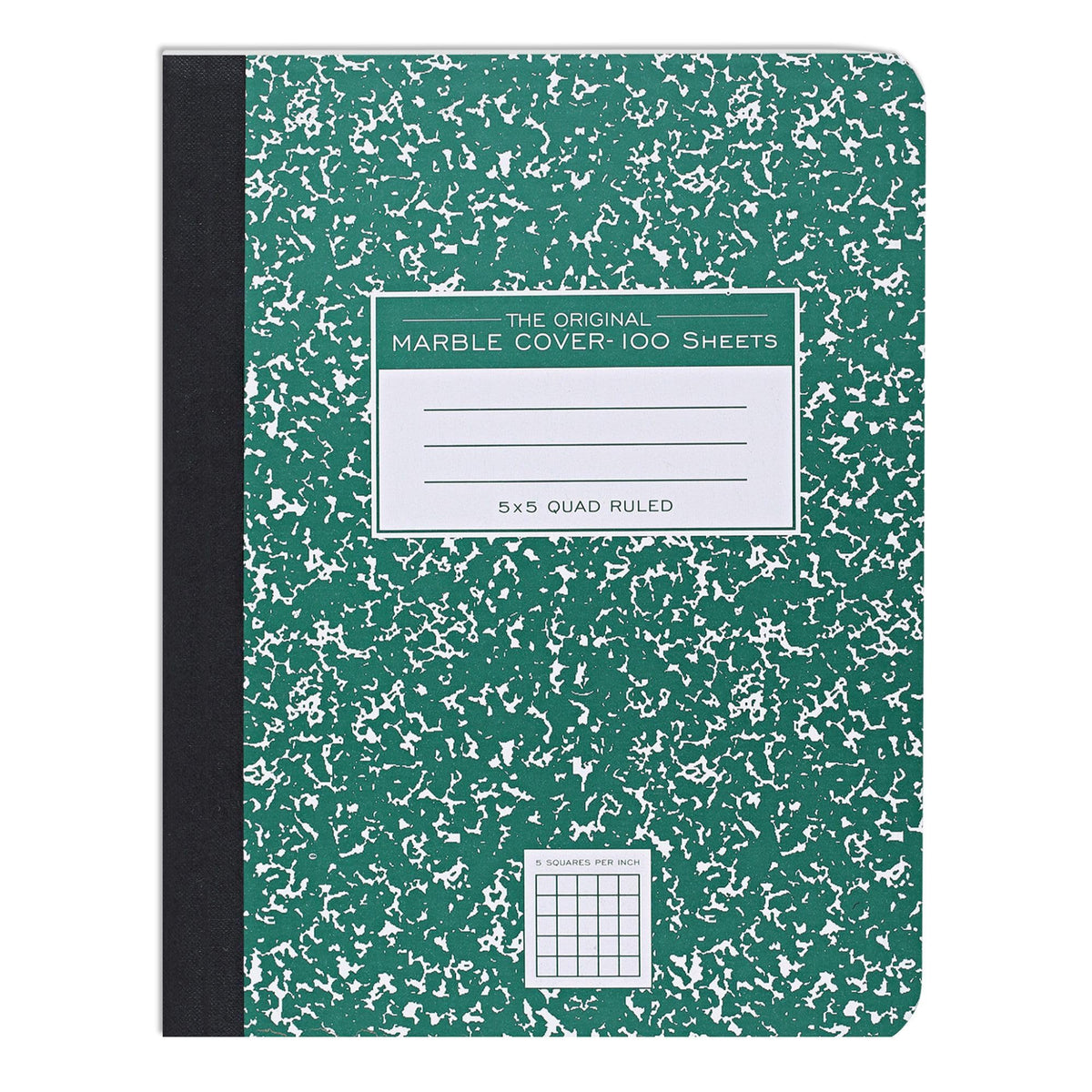 ROARING SPRING Hard Cover Composition Notebook, Graph Rule, 200 Pages