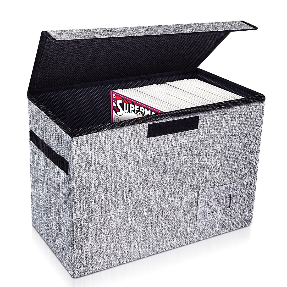 Leffis Comic Book Storage Box Comic Bin 15.5" X 7.5" X 11.3"