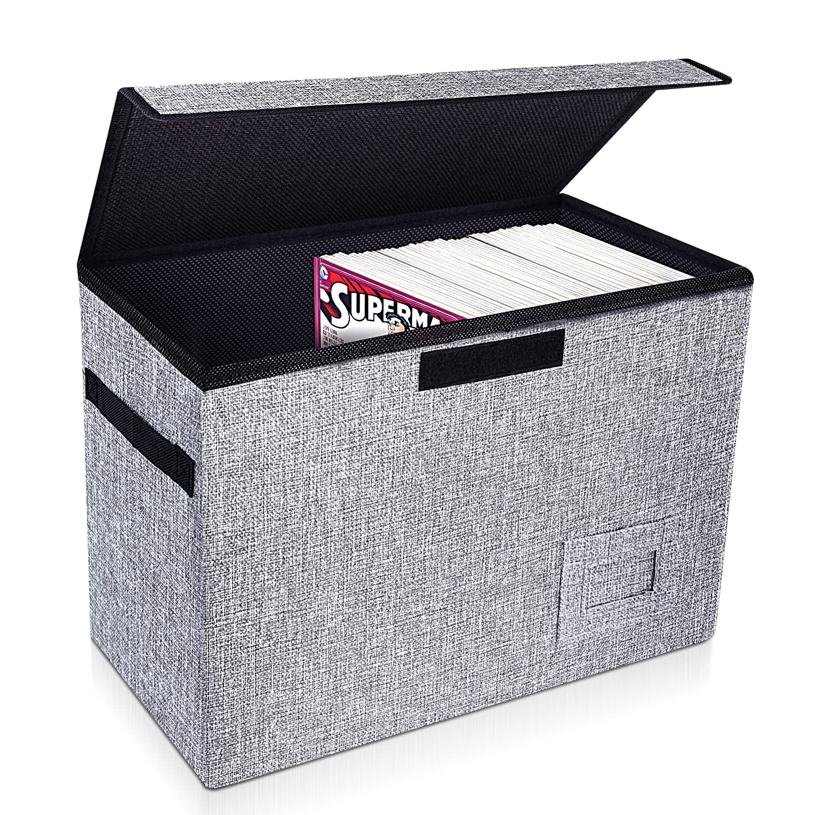Leffis Comic Book Storage Box Comic Bin 15.5" X 7.5" X 11.3"