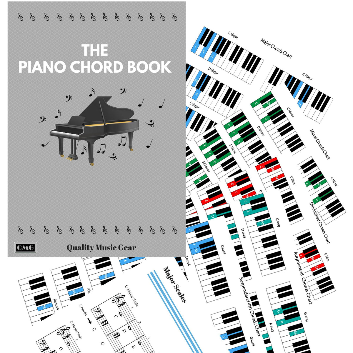 QMG Stretchable Keyboard Dust Cover for 61 & 76 Key-keyboard: Best for all Digital Pianos &