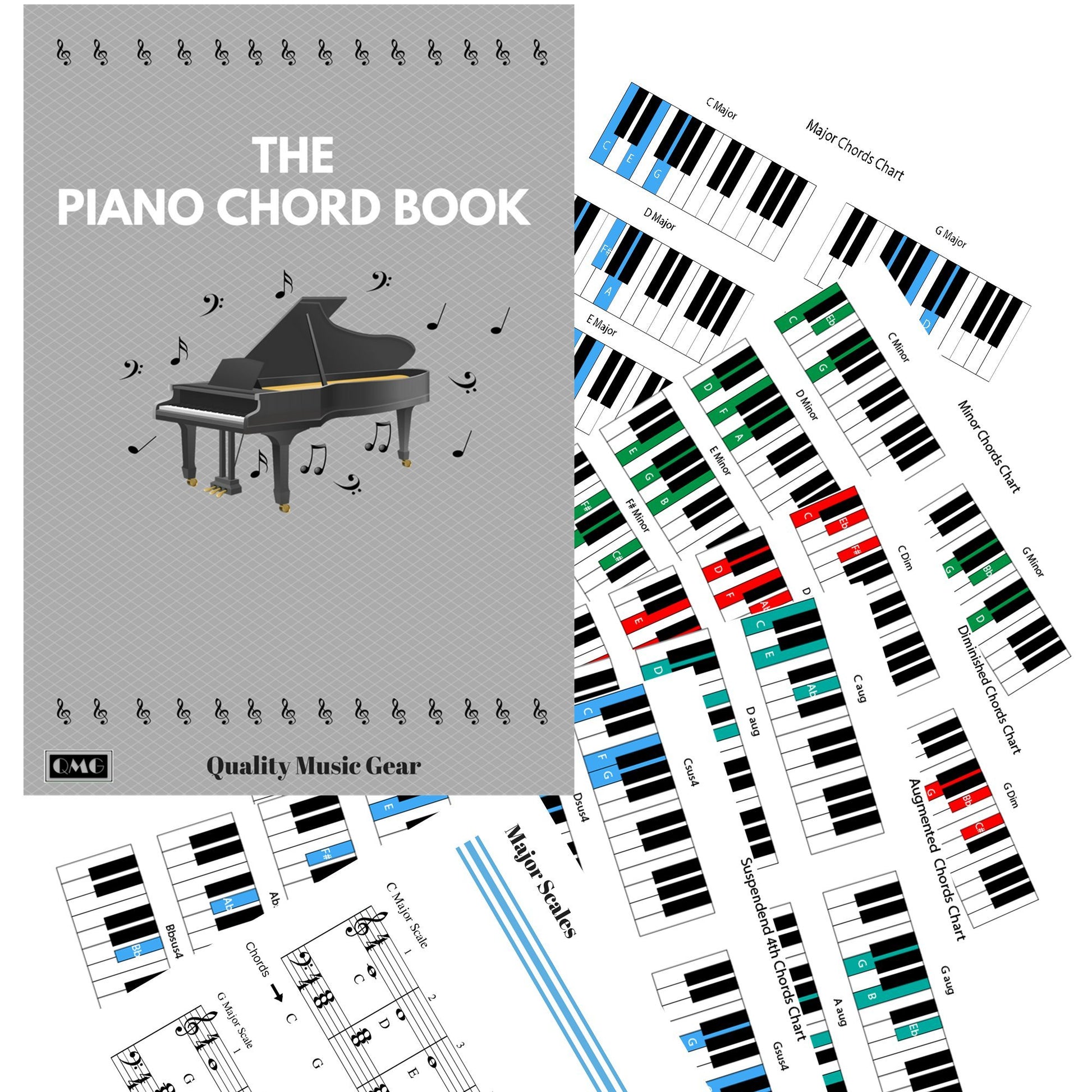QMG Stretchable Keyboard Dust Cover for 88 Key-keyboard: Best for all Digital Pianos & Consoles