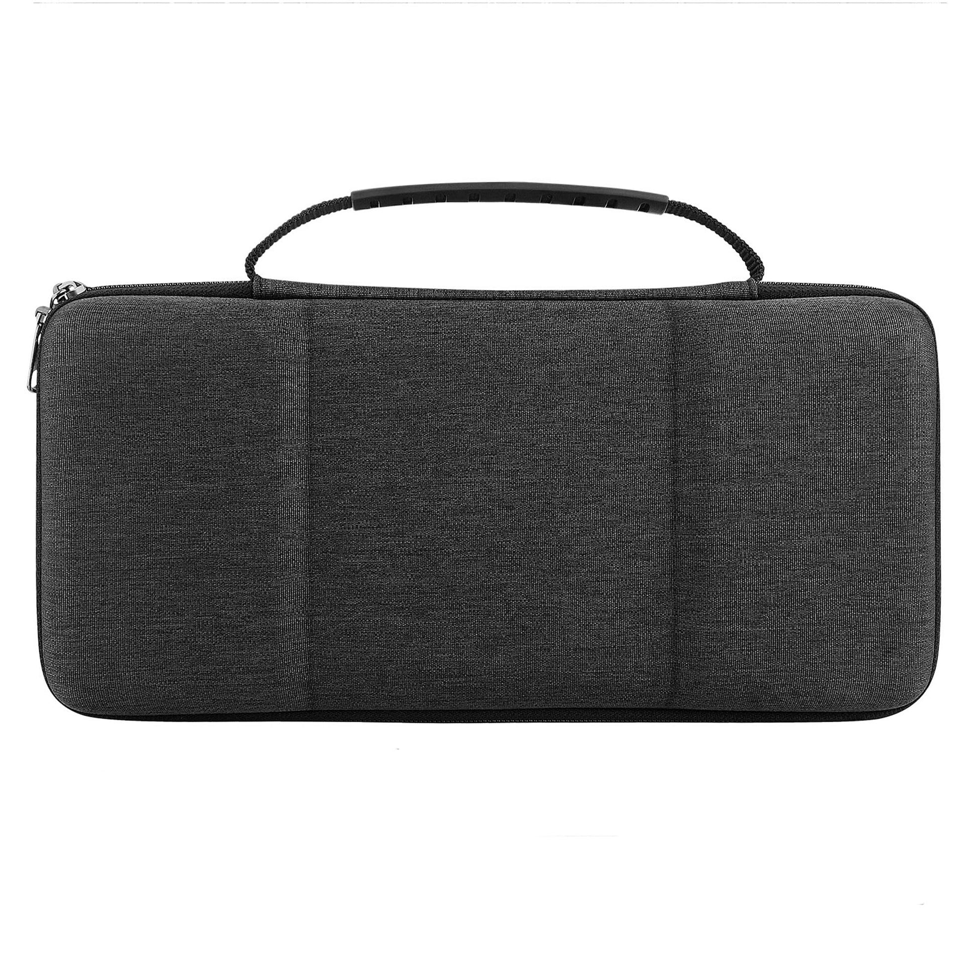 GEEKRIA Keyboard Travel Carry Case Compatible with Logitech MX Keys Mini, EVA Hard Shell Bag (Dark