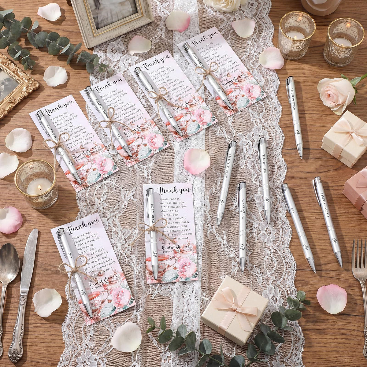 Chiisong 30 Sets Bridal Shower Favors for Guests, Tea Party