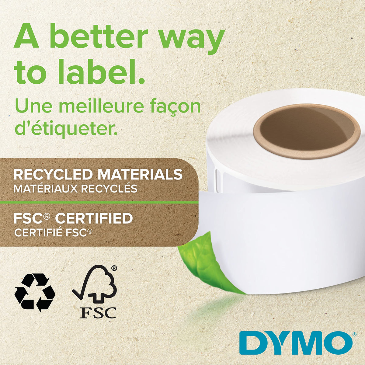 Dymo Name Badges 41 x 89 mm White Pack of 300 11356