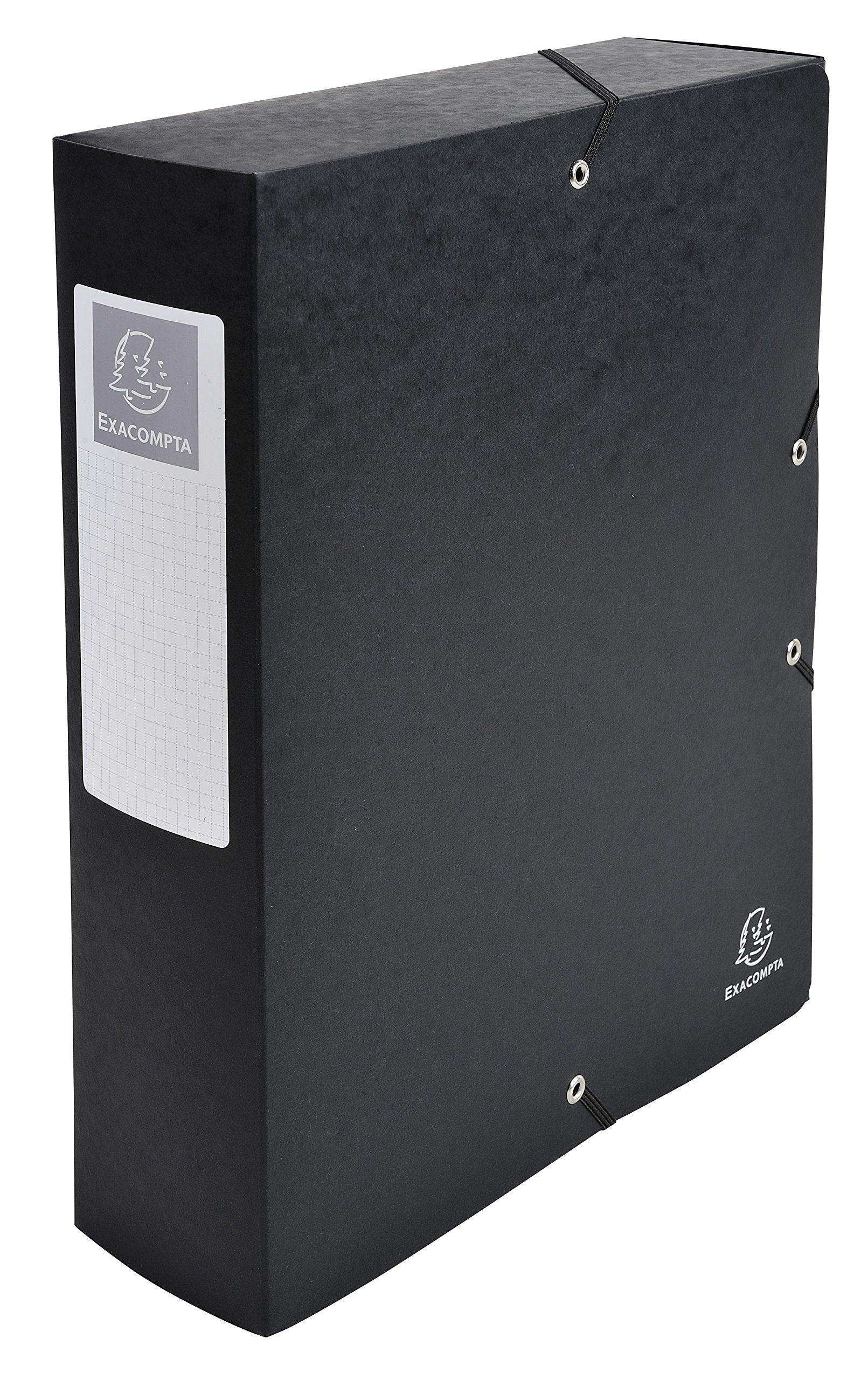 Exacompta - Ref 50831E - Pressboard Filing Box - 250 x 330mm in Size, Suitable for Holding A4