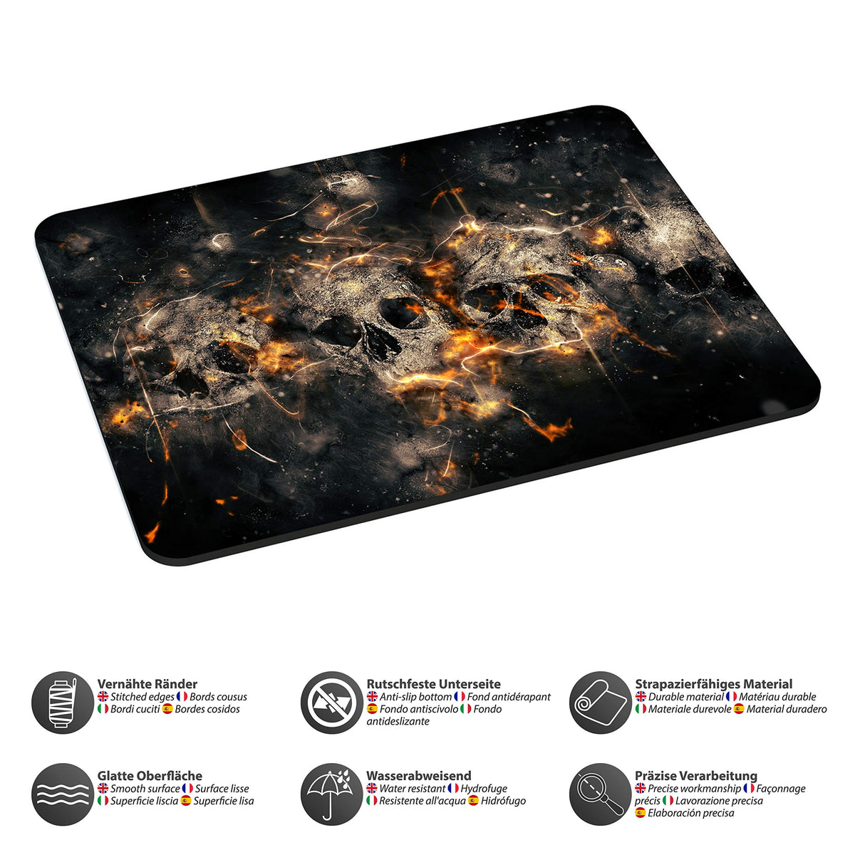 PEDEA 67007077 Design Mouse Mat Clear