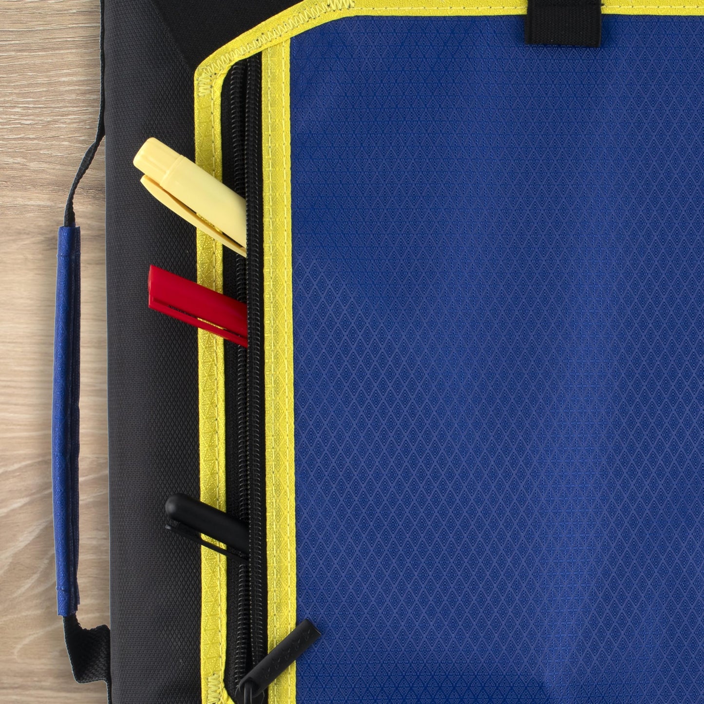Five Star Zipper Binder 2 Inch O-Rings Case Organiser with Expansion Panel and 5-Tab Expanding File