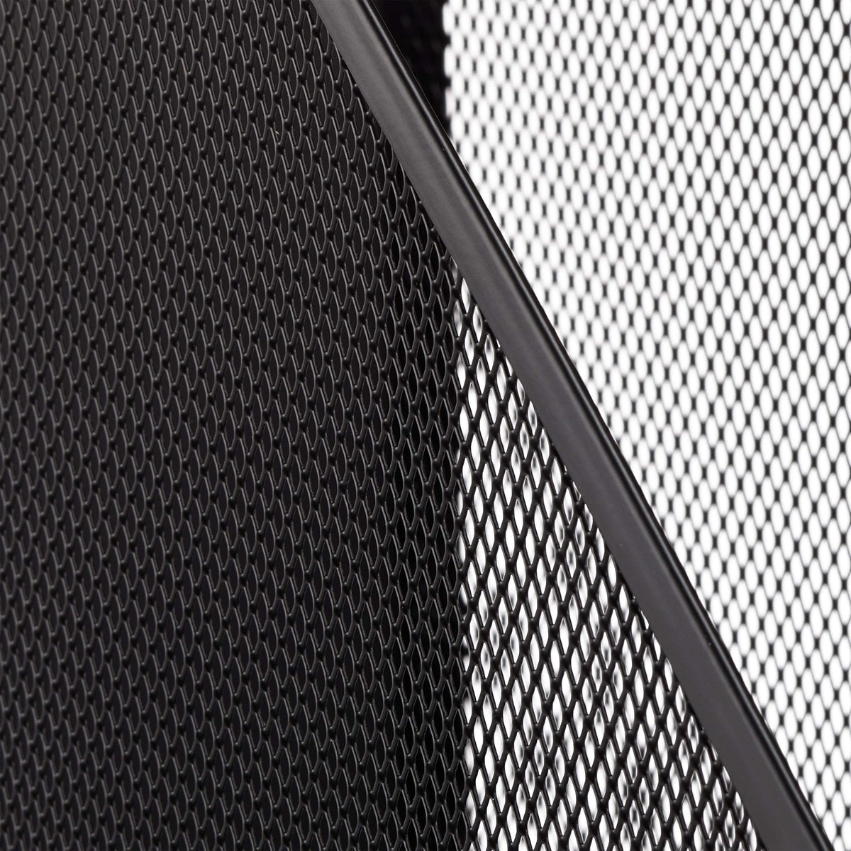 Relaxdays Stand Metal Mesh Upright Lever Arch File A4 to C4, Archive Box, Eyelets For Wall