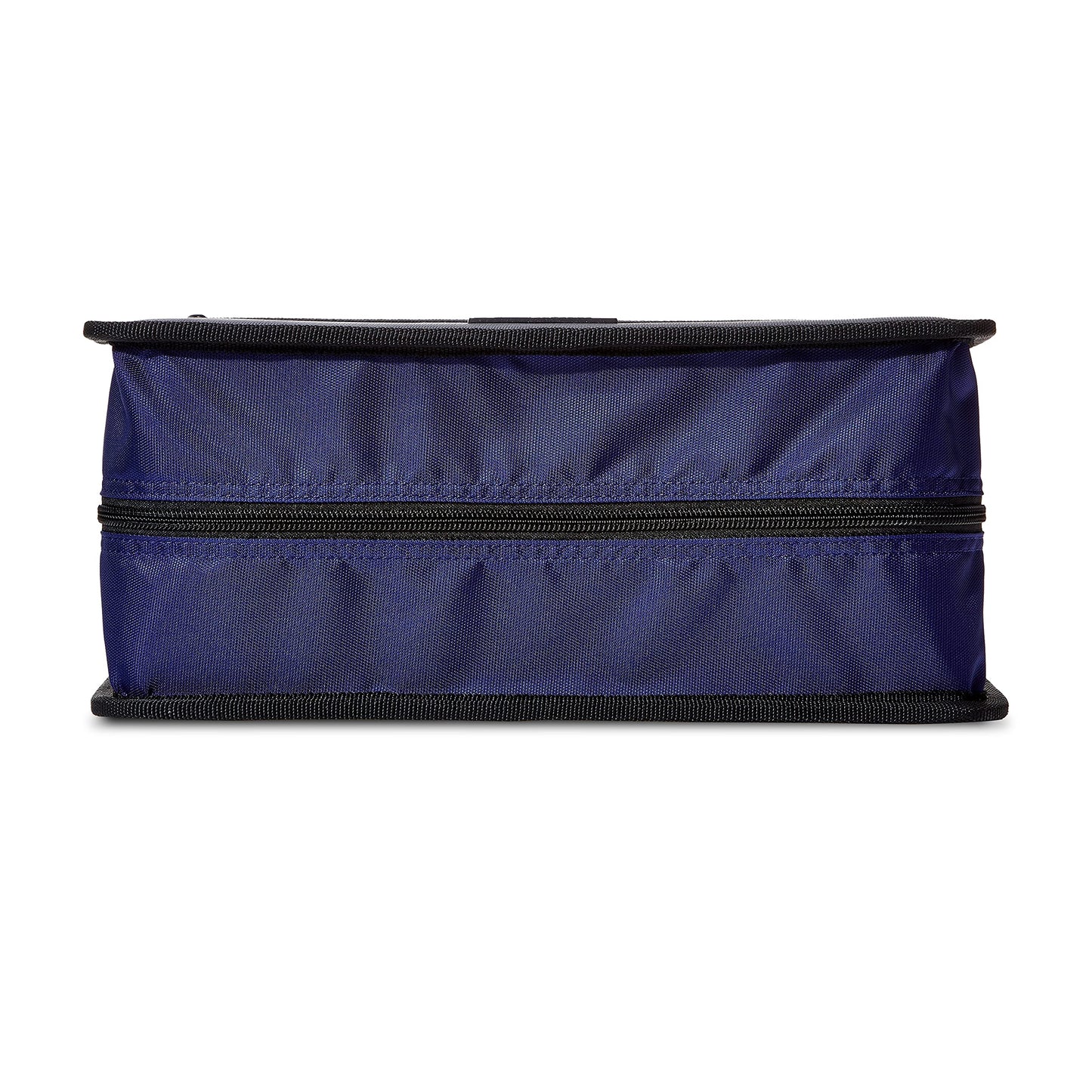 Amazon Basics Durable 3 Ring Zipper Binder with Multiple Pockets and Shoulder Strap, D-Ring