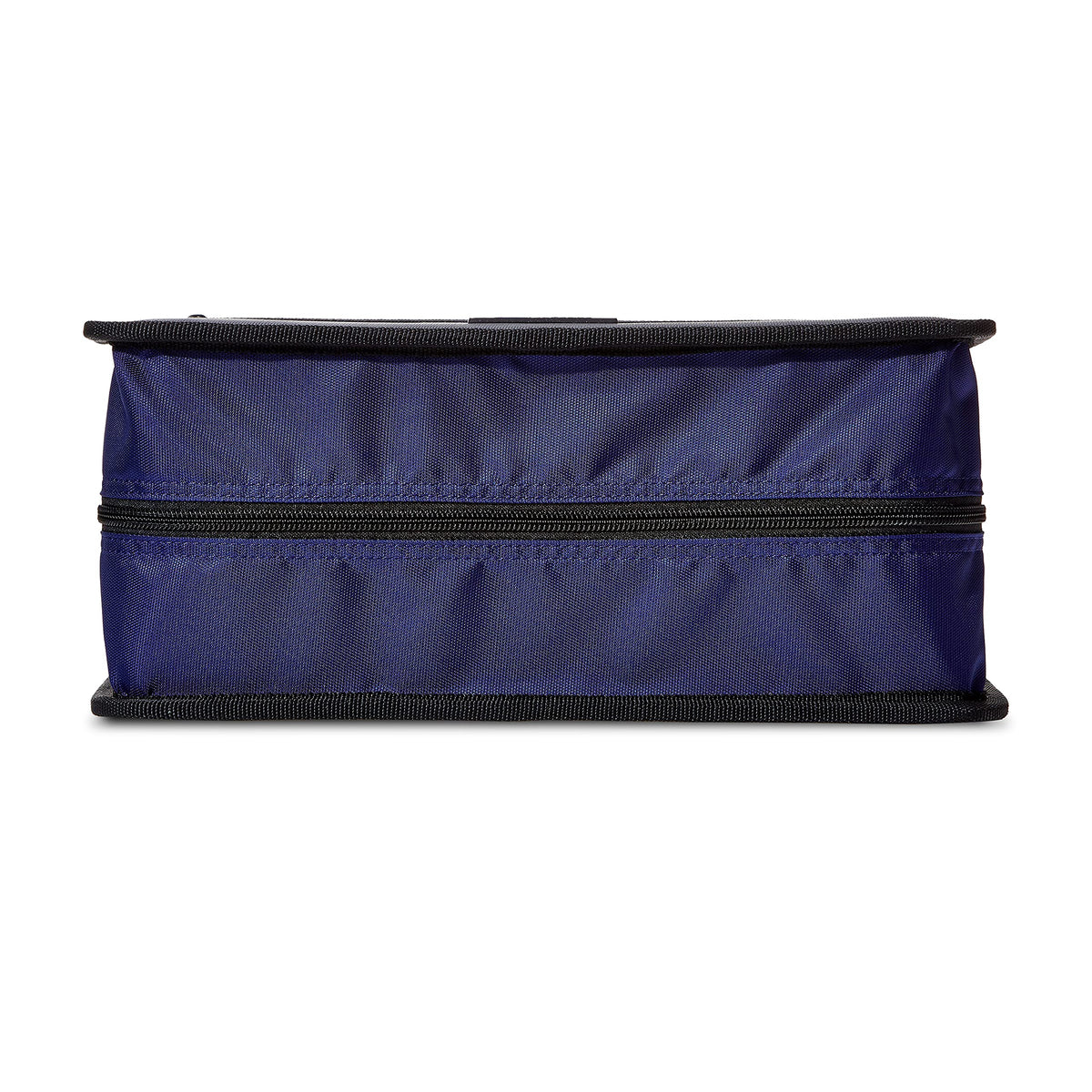Amazon Basics Durable 3 Ring Zipper Binder with Multiple Pockets and Shoulder Strap, D-Ring