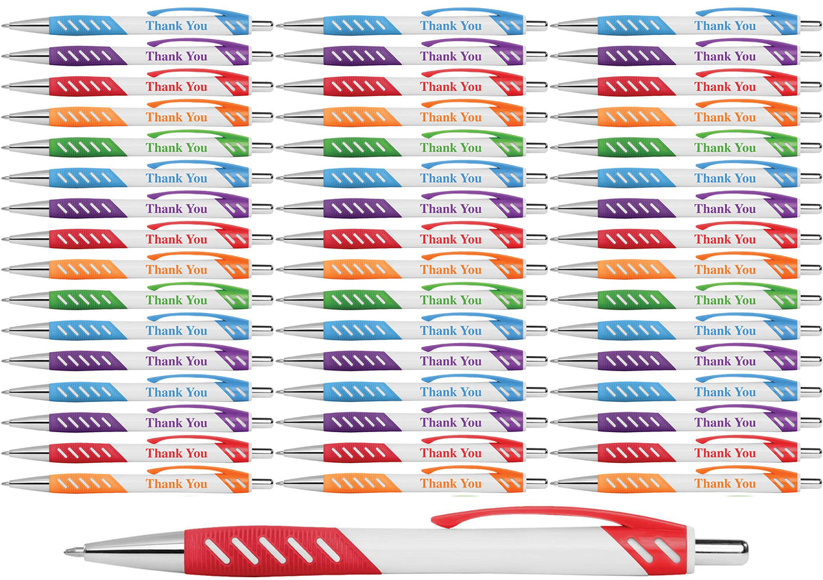 Express Pencils Thank You Gift Pens with gripper for Events, Parties, Employee Appreciation & More
