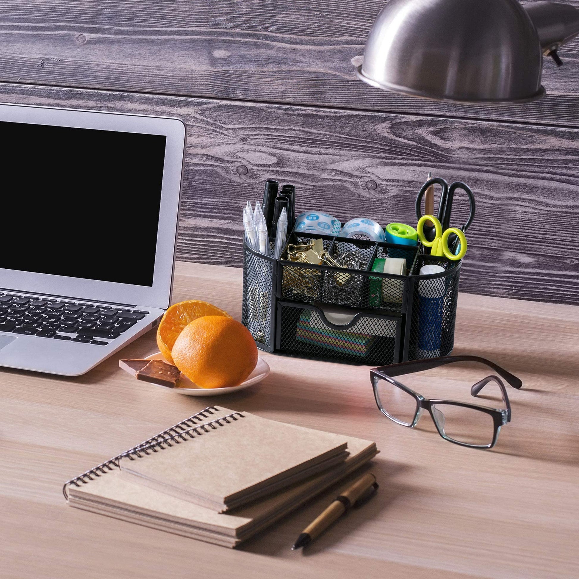 Desk Organizer, Office Supplies Pen Holder Organizers Multi-Functional Mesh Desk Organization