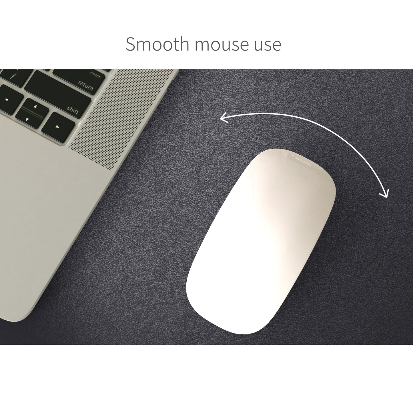 RENMTURE Desk Pad, Cork & PU Leather Desk Mat, Large Mouse pad, Non-Slip Desk Protector and