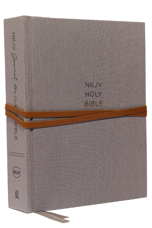 NKJV, Journal the Word Bible: Reflect, Journal or Create Art Next to Your Favorite Verses (Cloth