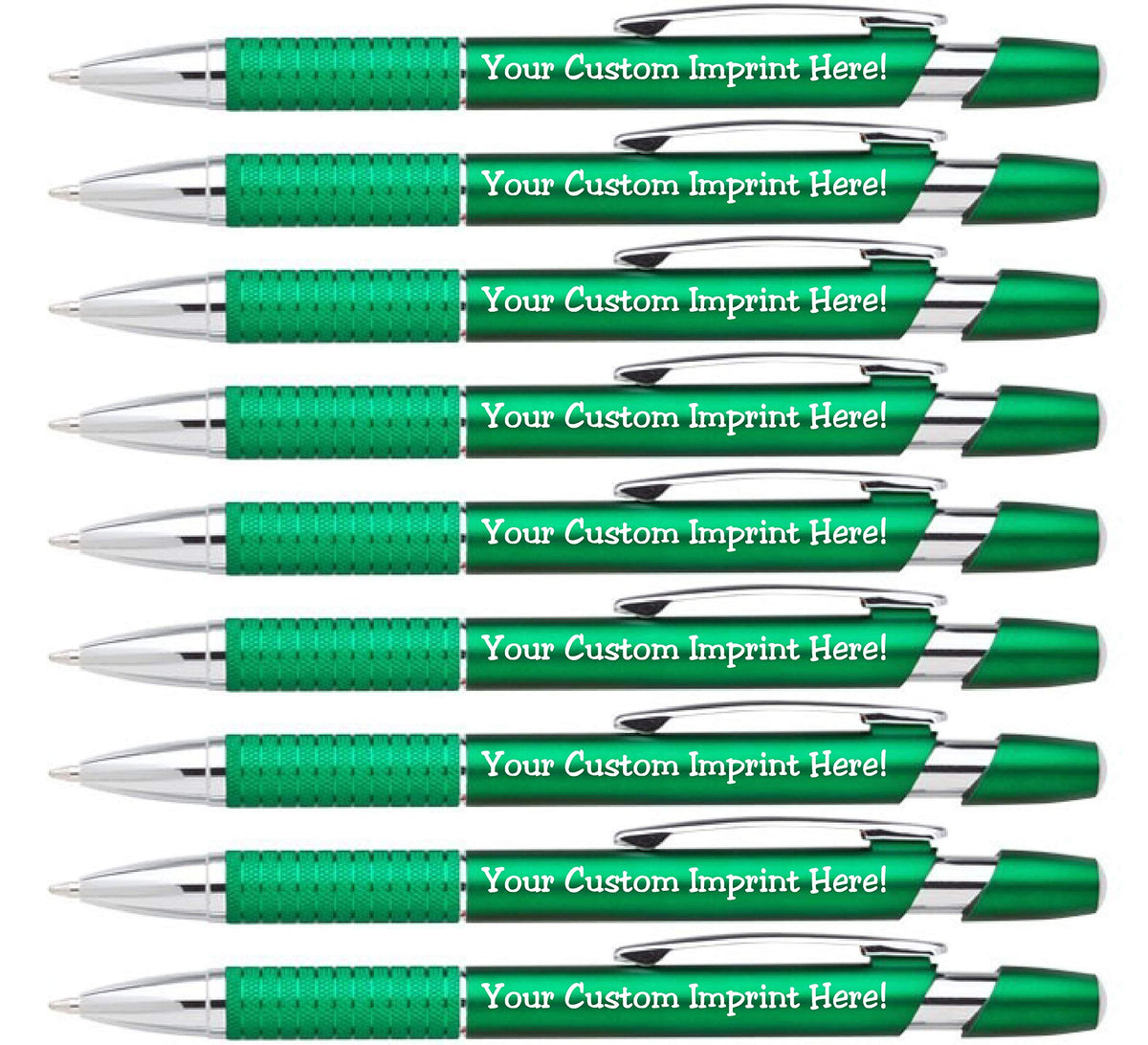 Express Pencils Personalized Ballpoint Pens Click action Custom Black writing ink - The Sleeker