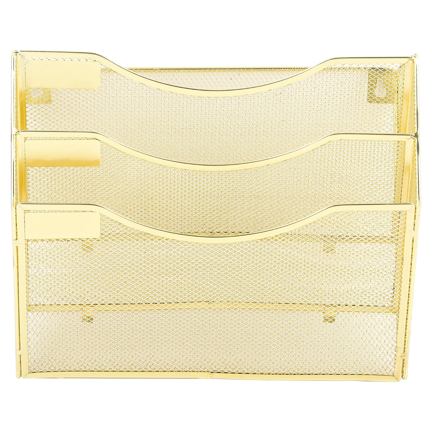 EASEPRES 3 Pocket Mesh Hanging Wall File Organizer, Wall Mounted Mail Paper Document Folder Holder