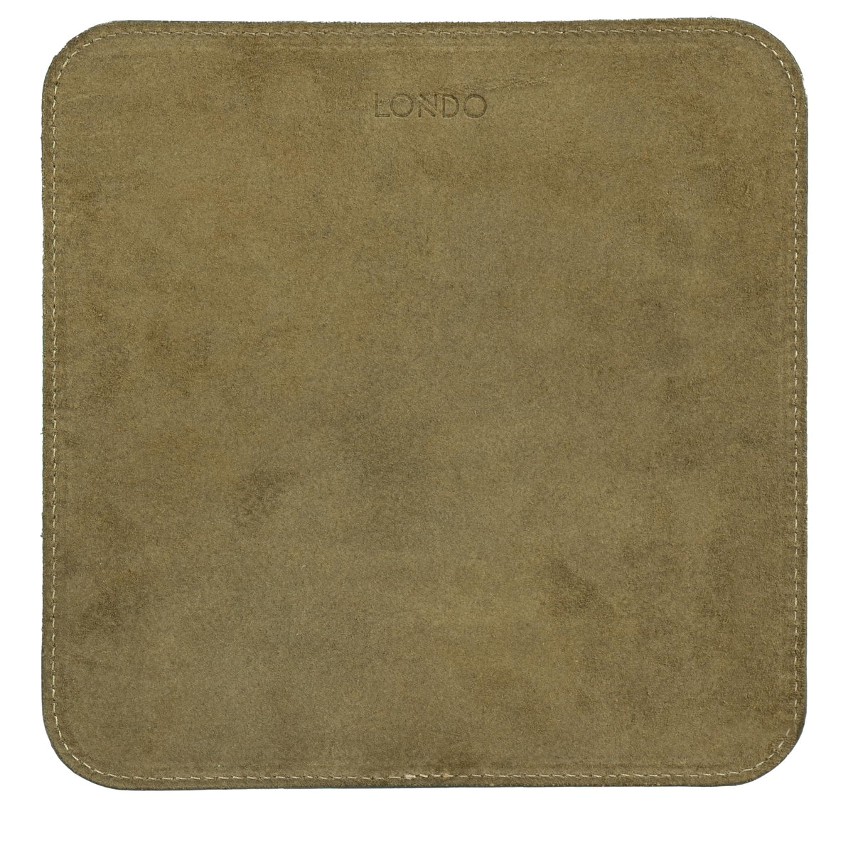 Londo Top Grain Leather Mouse Pad with Wrist Rest – Ergonomic Support, Non-Slip Base, Smooth Surface