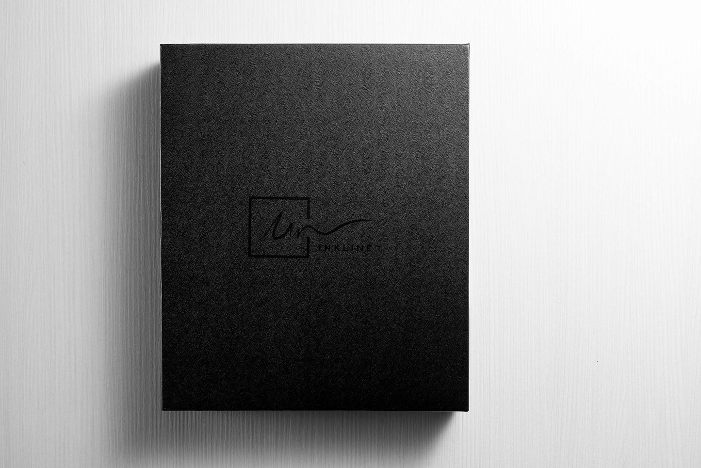 Inkline 7 Ring Check Binder Portfolio -Professional PU Leather Binder with Zippered Closure -500