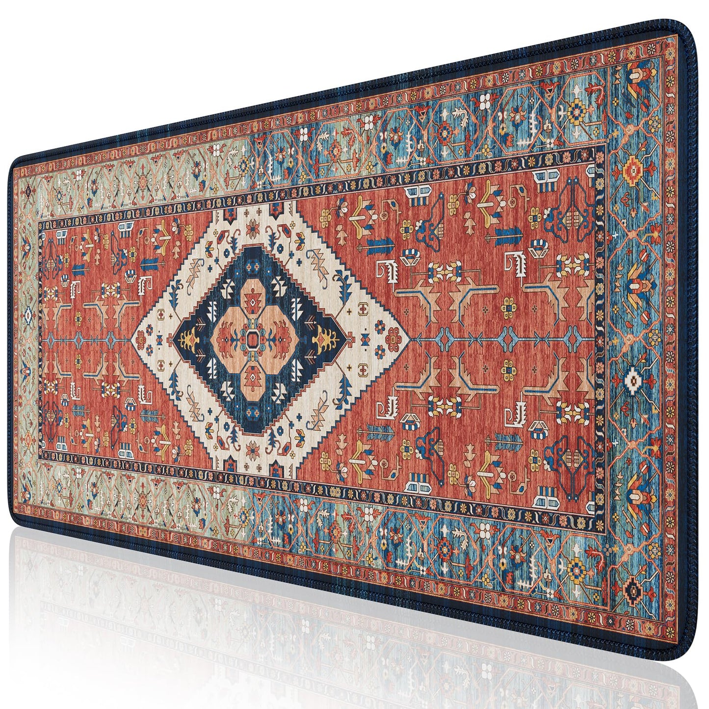 iLeadon Persian Rug Mouse Pad, Large Desk Mat for Keyboard and Mouse