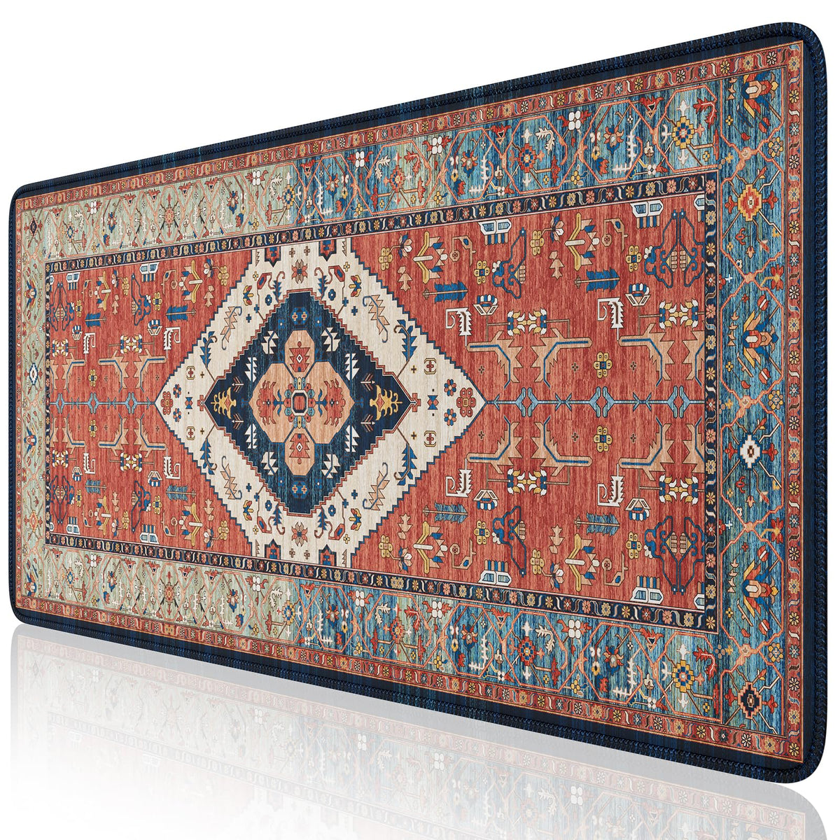 iLeadon Persian Rug Mouse Pad, Large Desk Mat for Keyboard and Mouse