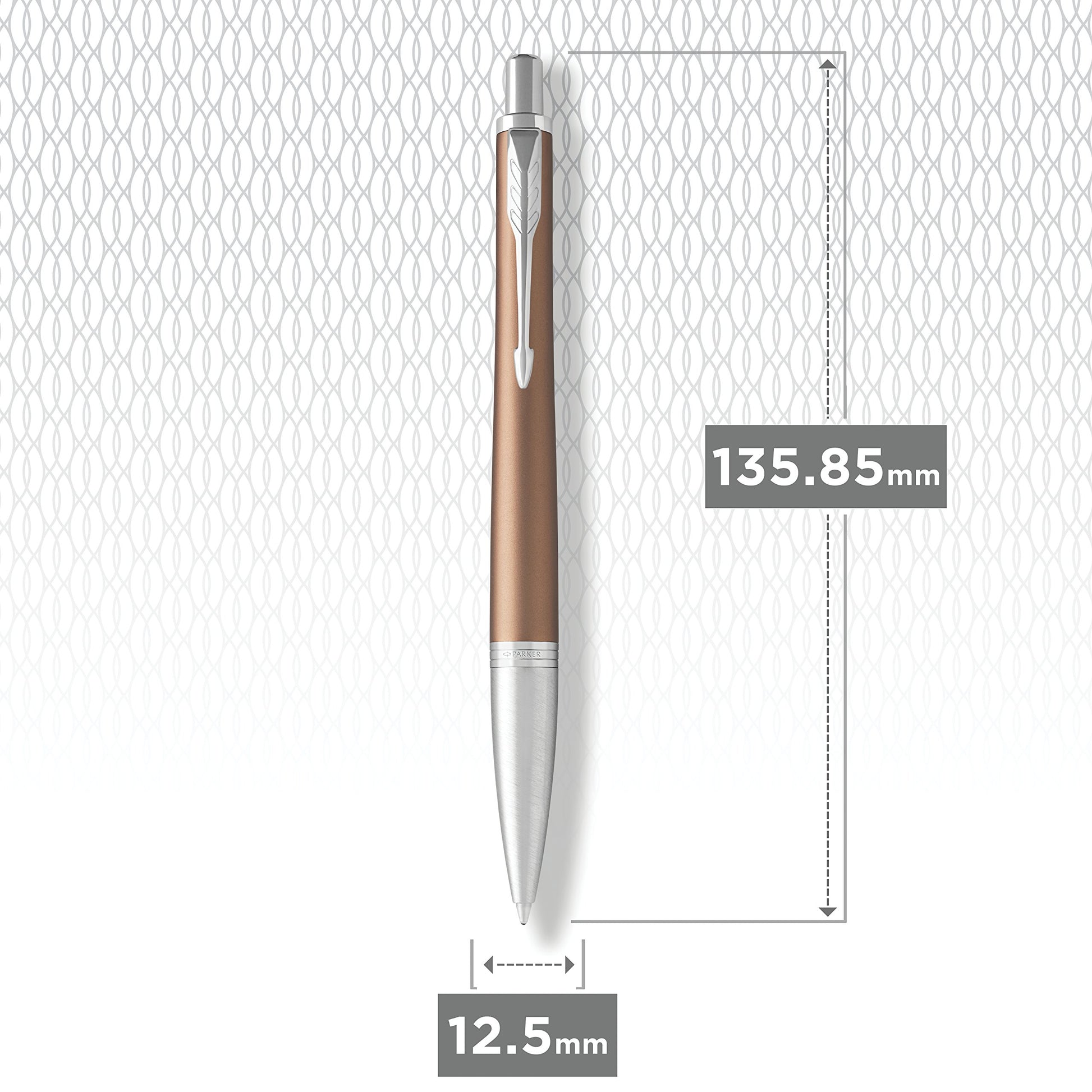 PARKER Urban Ballpoint Pen, Premium Orange with Medium Point Black Ink Refill (1975437)