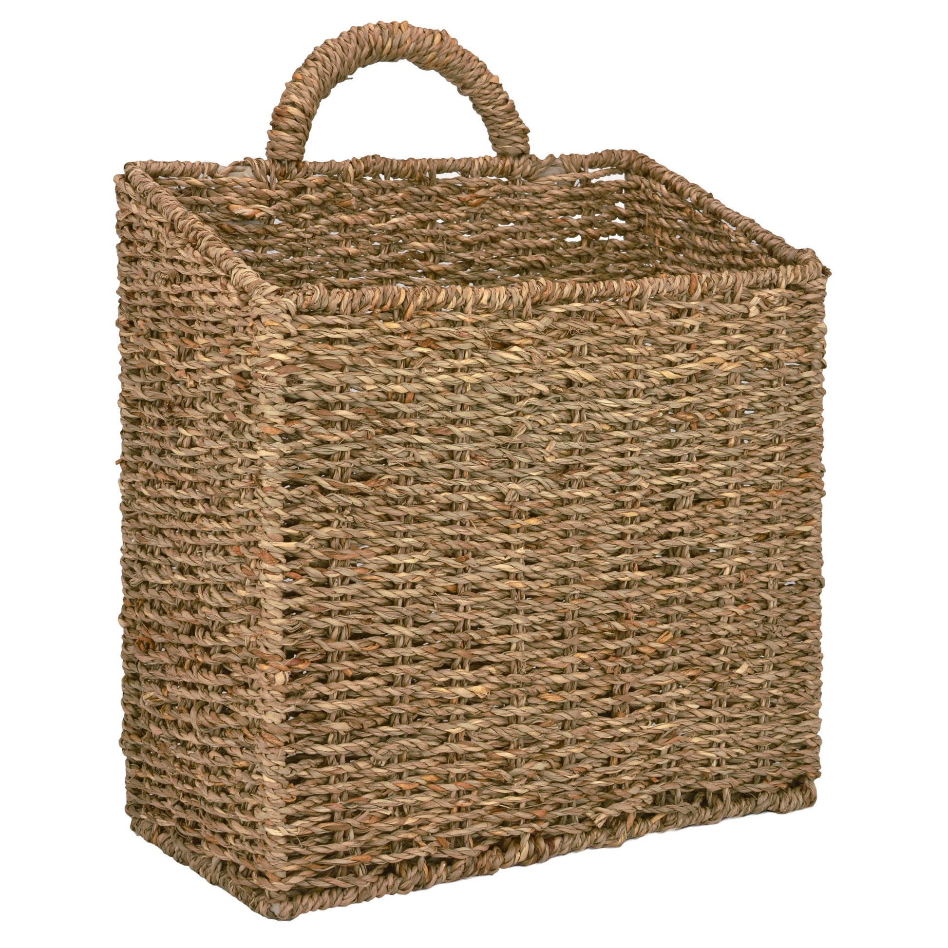 MyGift 12.5 Inch Large Wall Storage Basket Hanging Magazine Mail Organizer