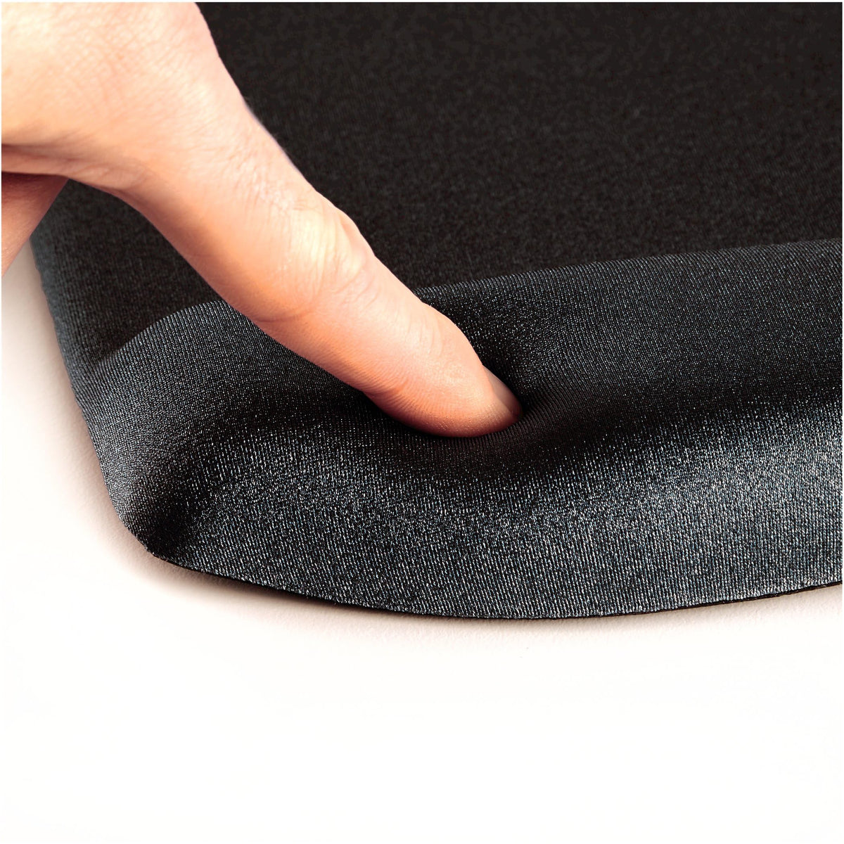 Fellowes PlushTouch Foam Keyboard Wrist Rest, MICROBAN Antimicrobial, Graphite (9252301), Classic